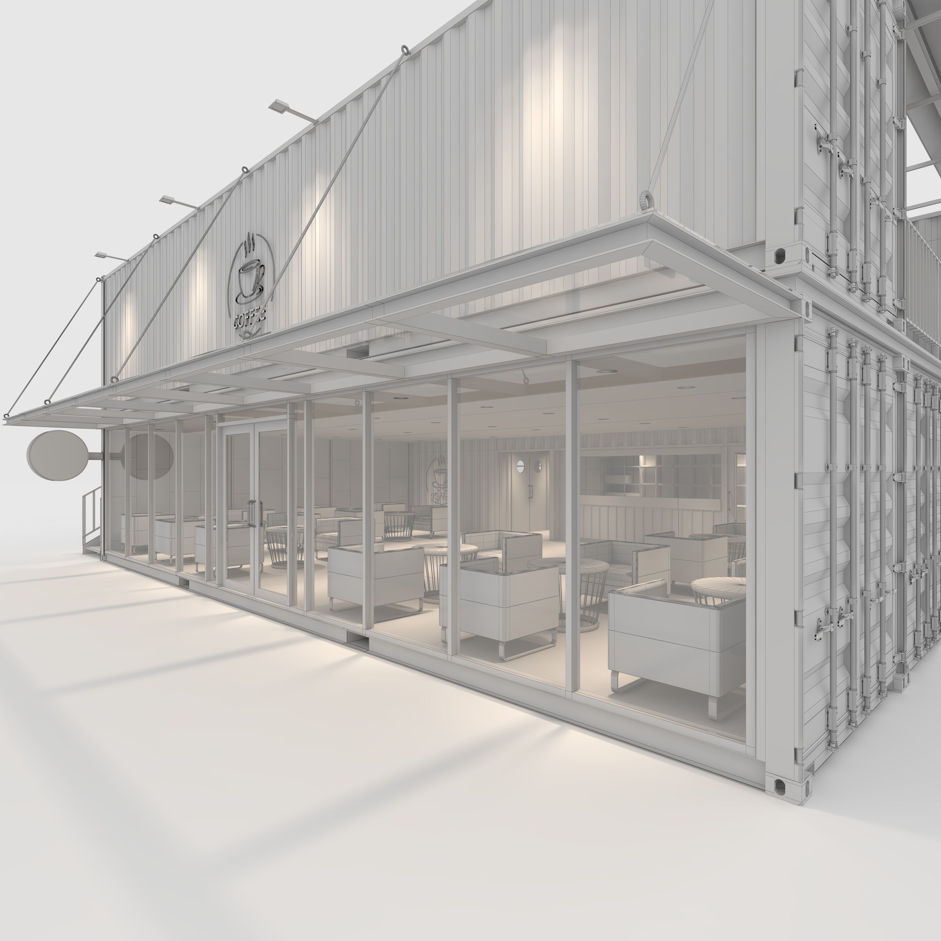 Container Cafe 13 3D model_21