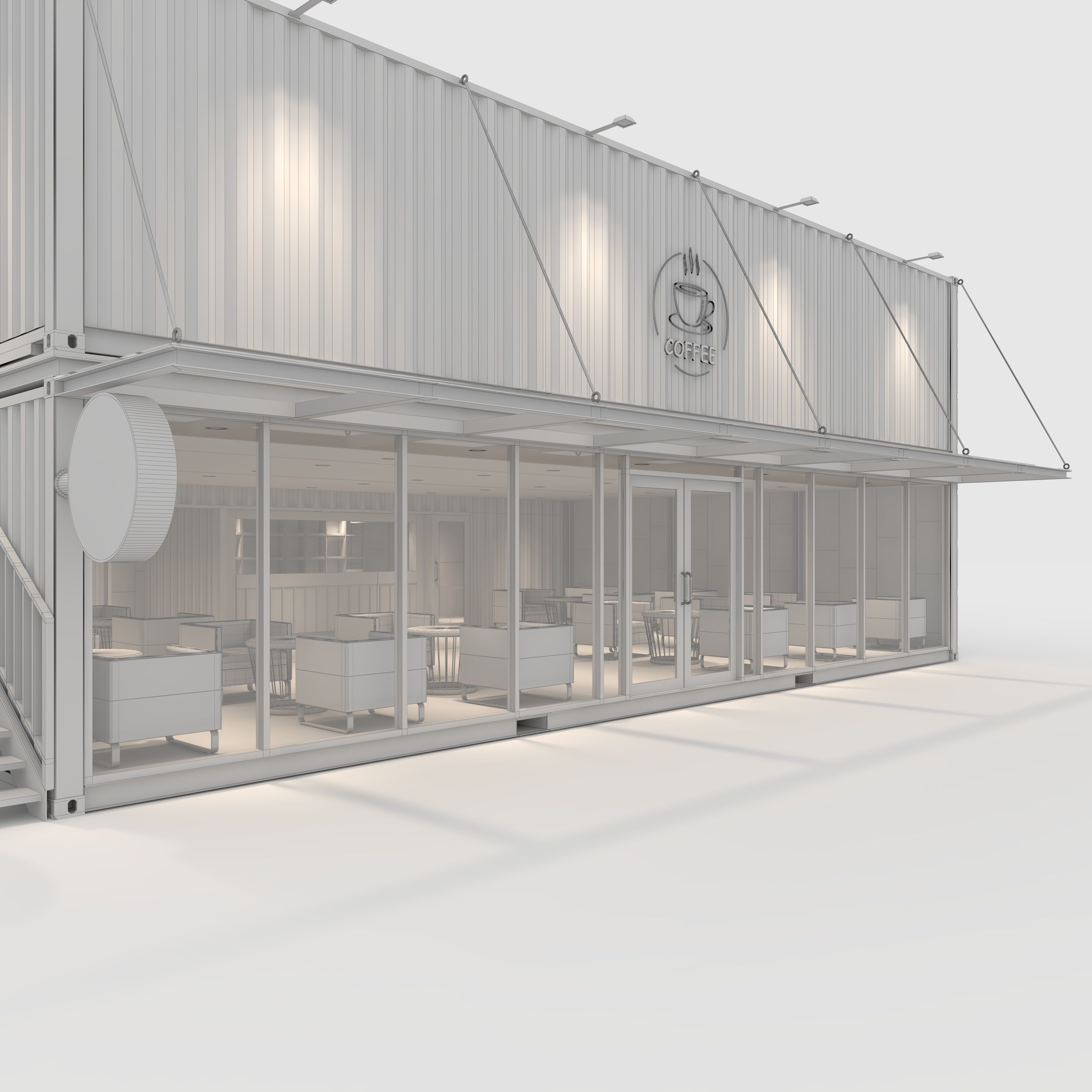 Container Cafe 13 3D model_19