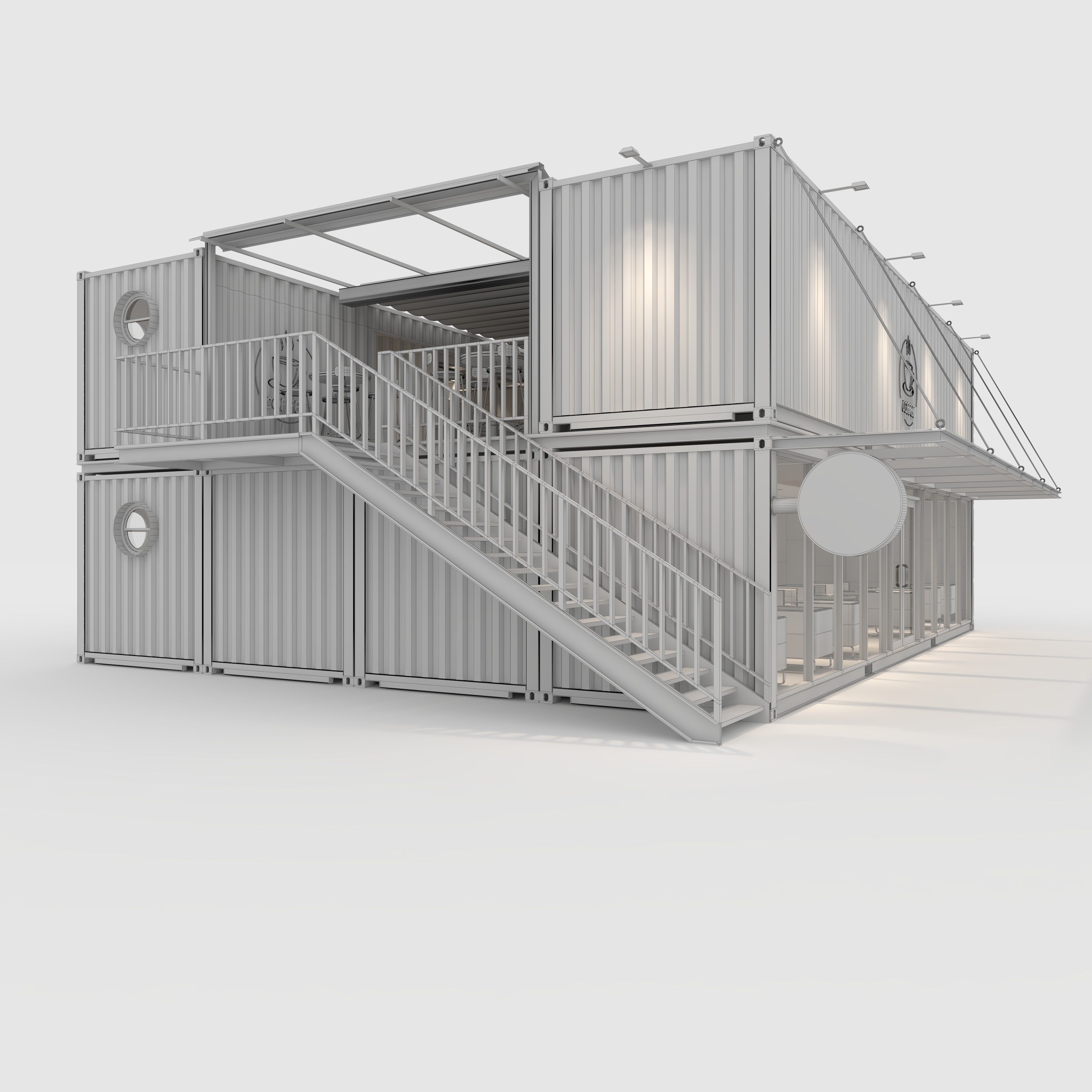 Container Cafe 13 3D model_17
