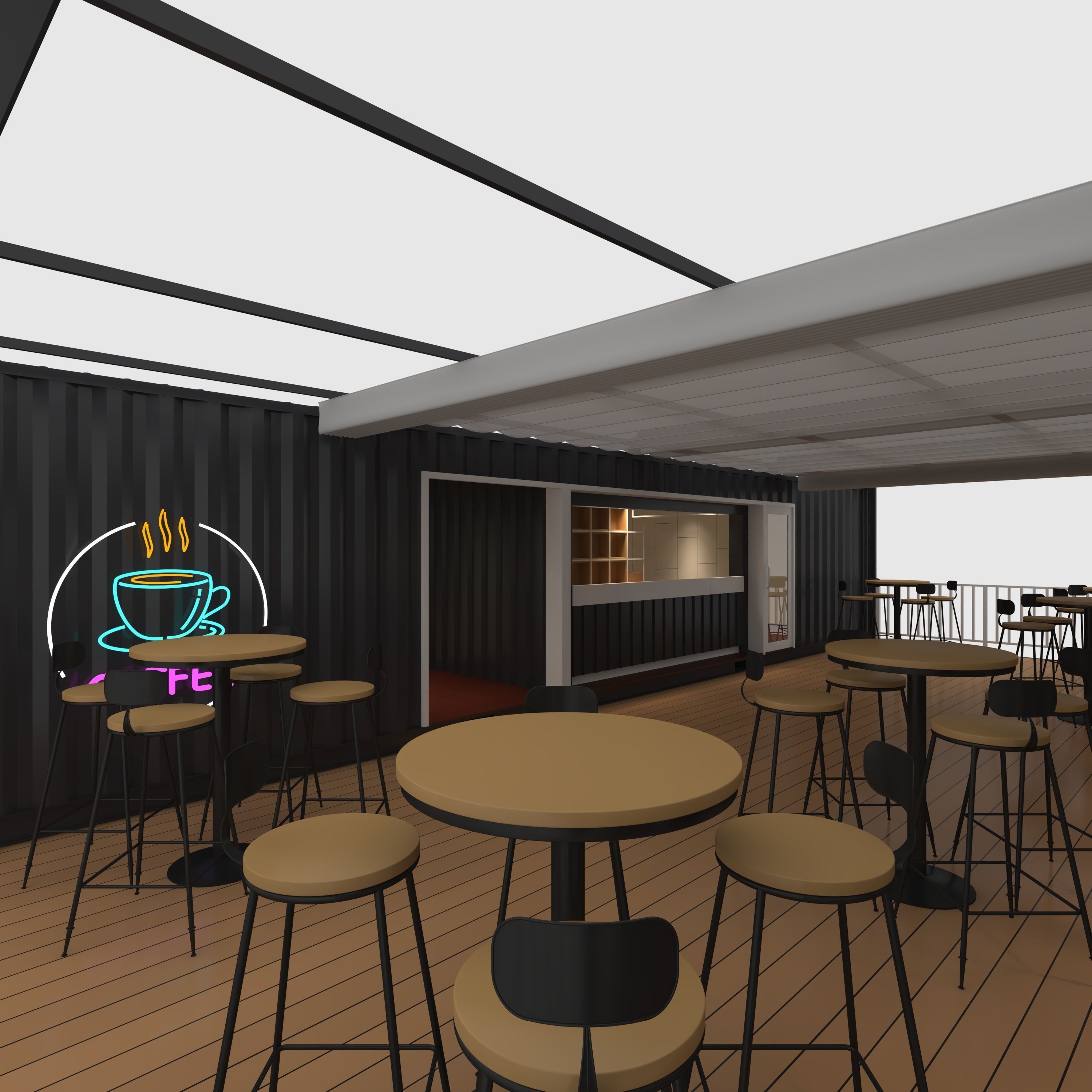 Container Cafe 13 3D model_32