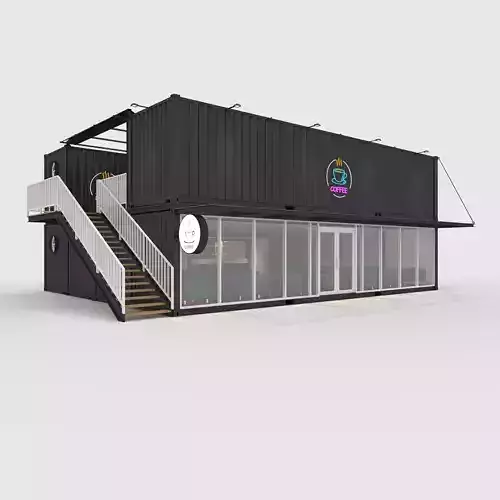 Container Cafe 13 3D model