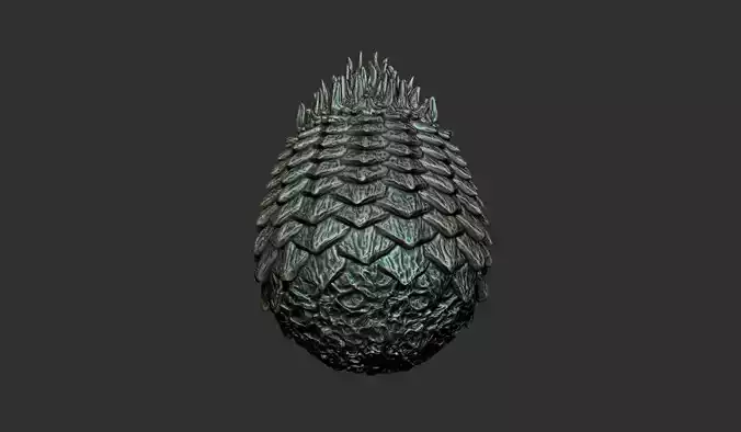  Dragon Egg 3D print model