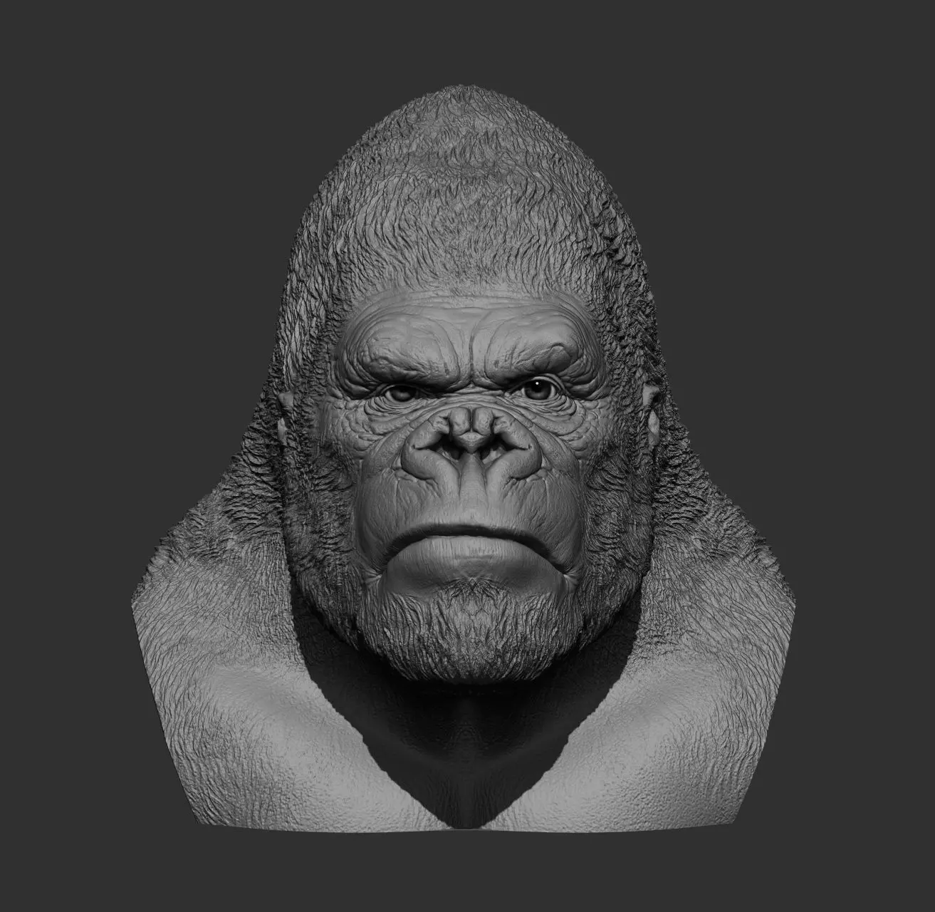 King Kong 3D print model_0