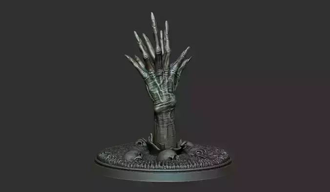 Necro Hand 3D print model
