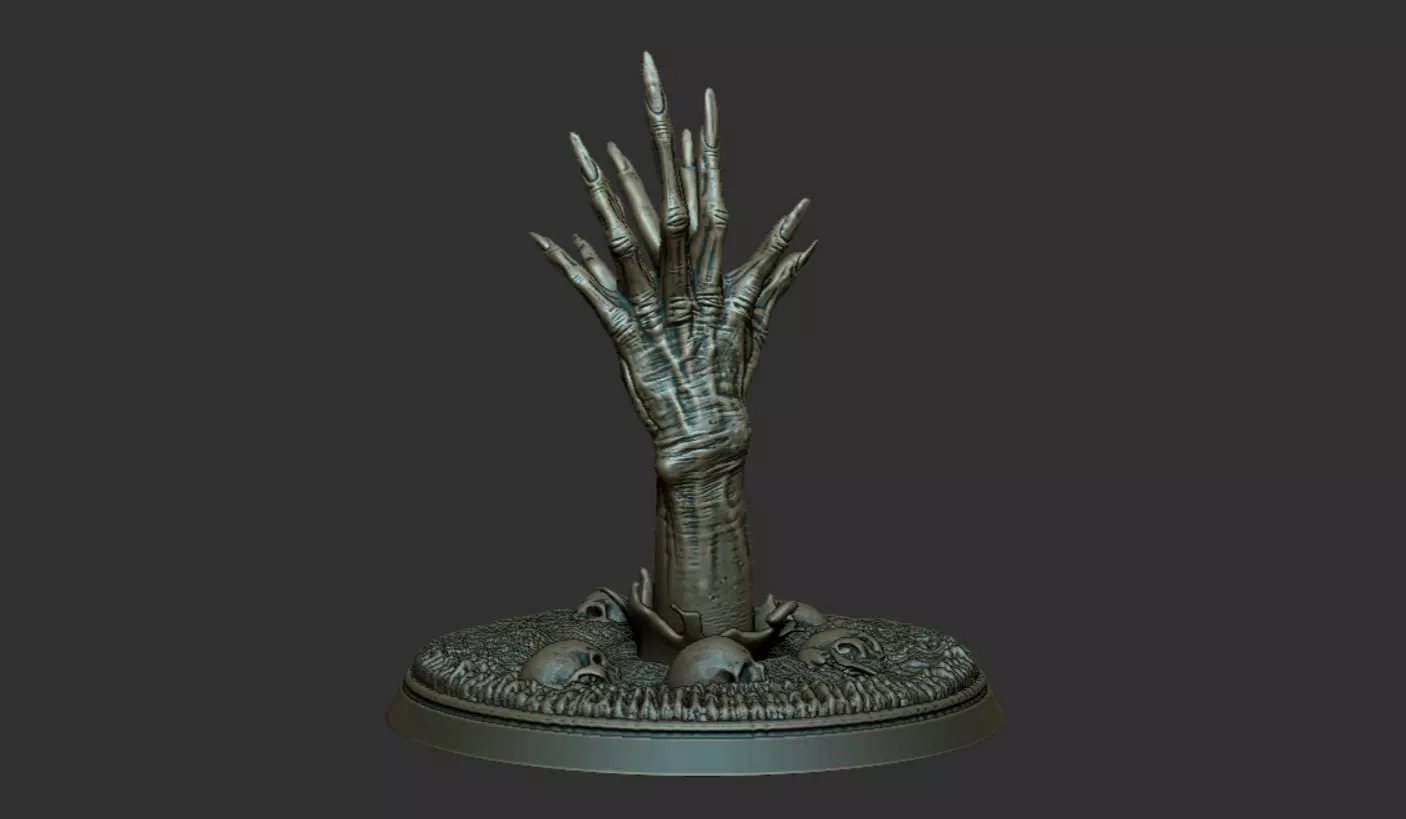 Necro Hand 3D print model