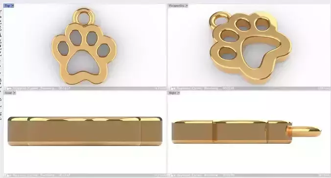 Be delighted Exclusive 3D Modeled Pendants Now Available 3D print model