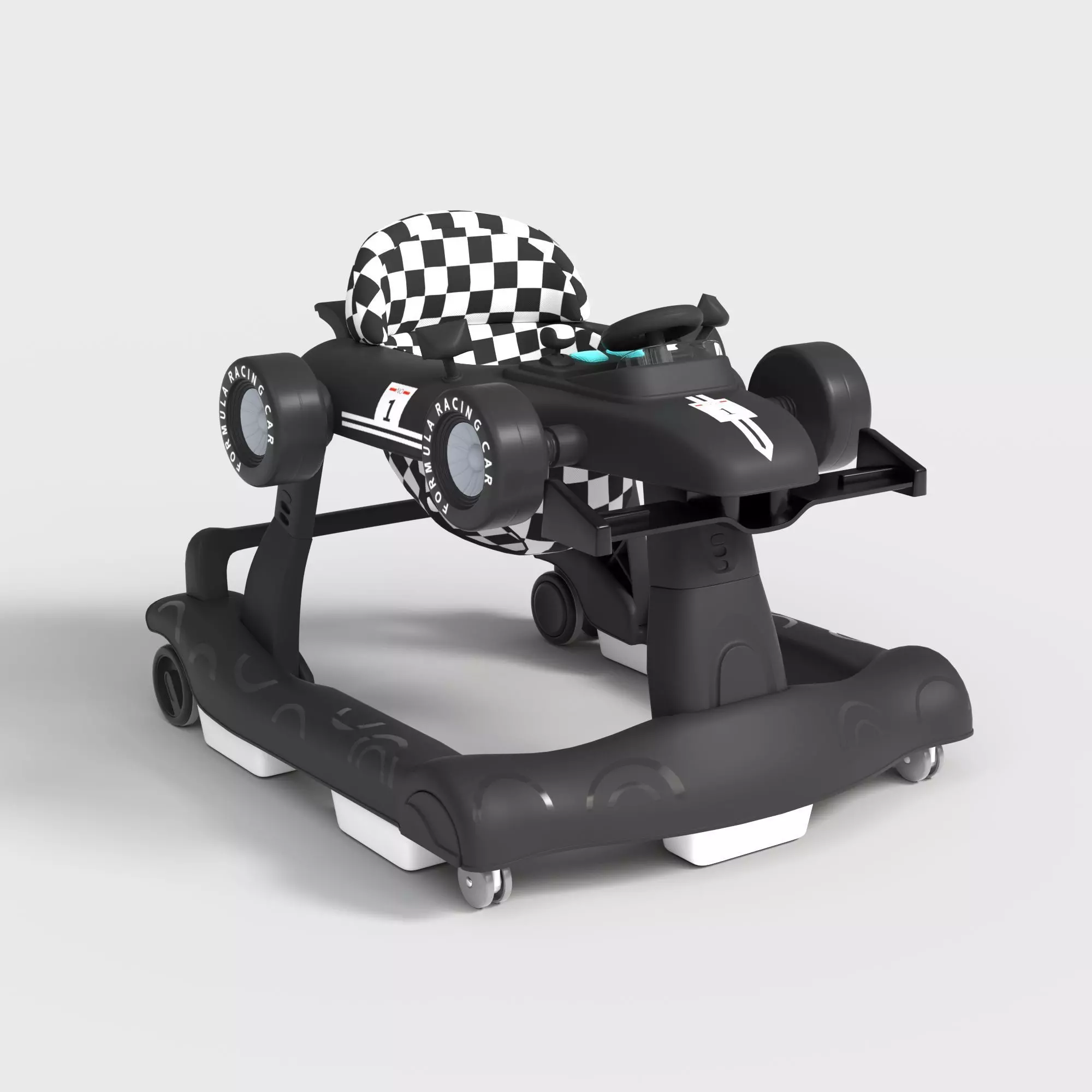 FOLDABLE BABY PUSH WALKER 3D model_0