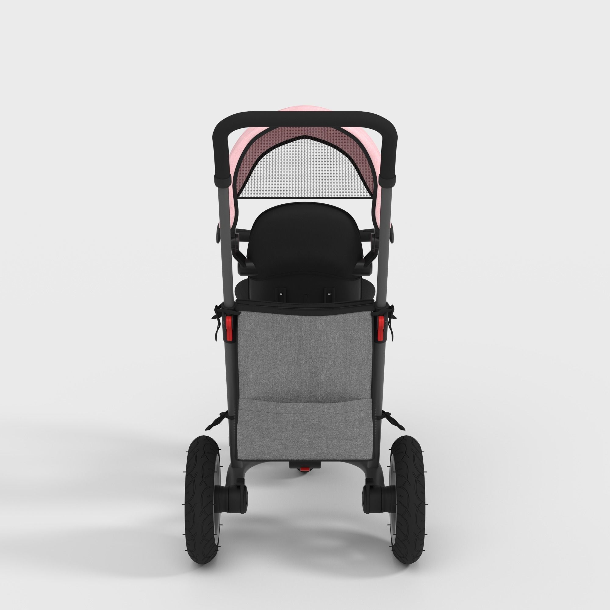 FOLDING BABY TRICYCLE 3D model_3