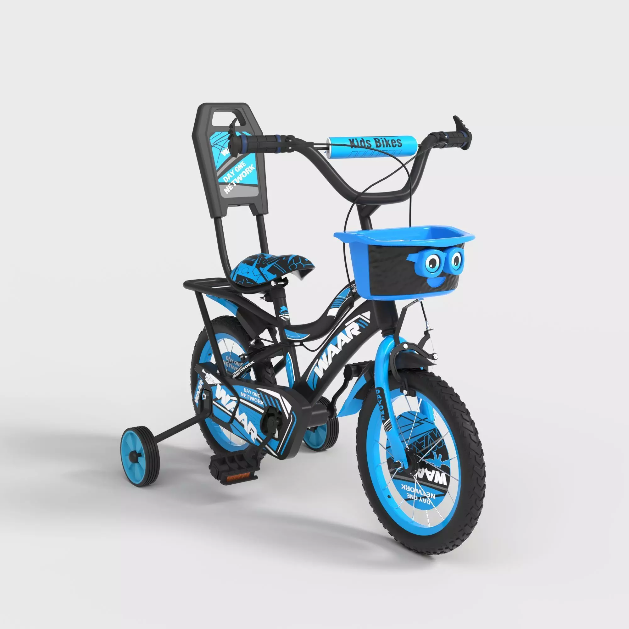 KIDS BICYCLE 3D model