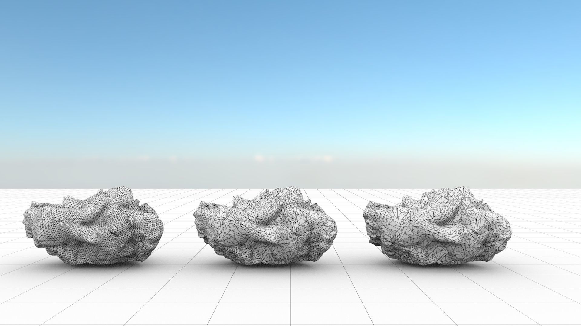 laos Rock and LODs 3D model_9