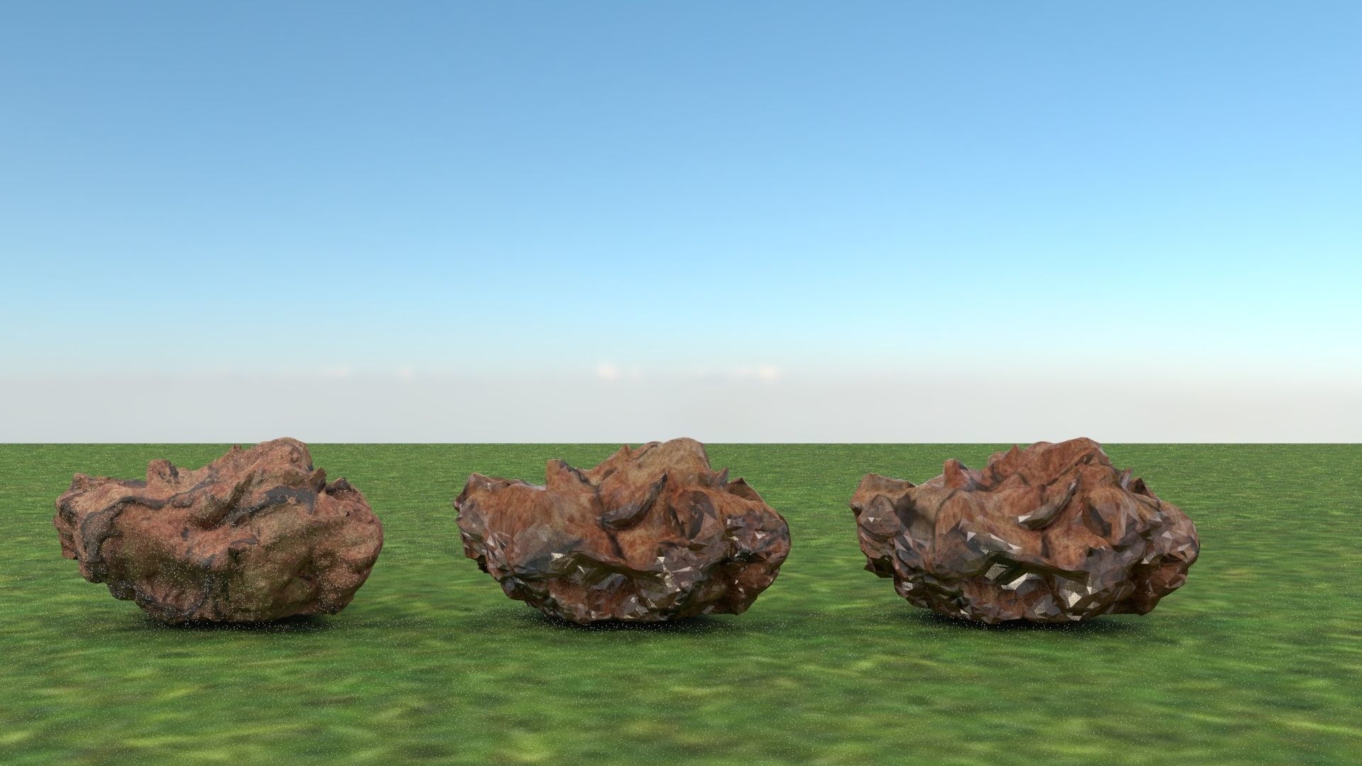 laos Rock and LODs 3D model_1
