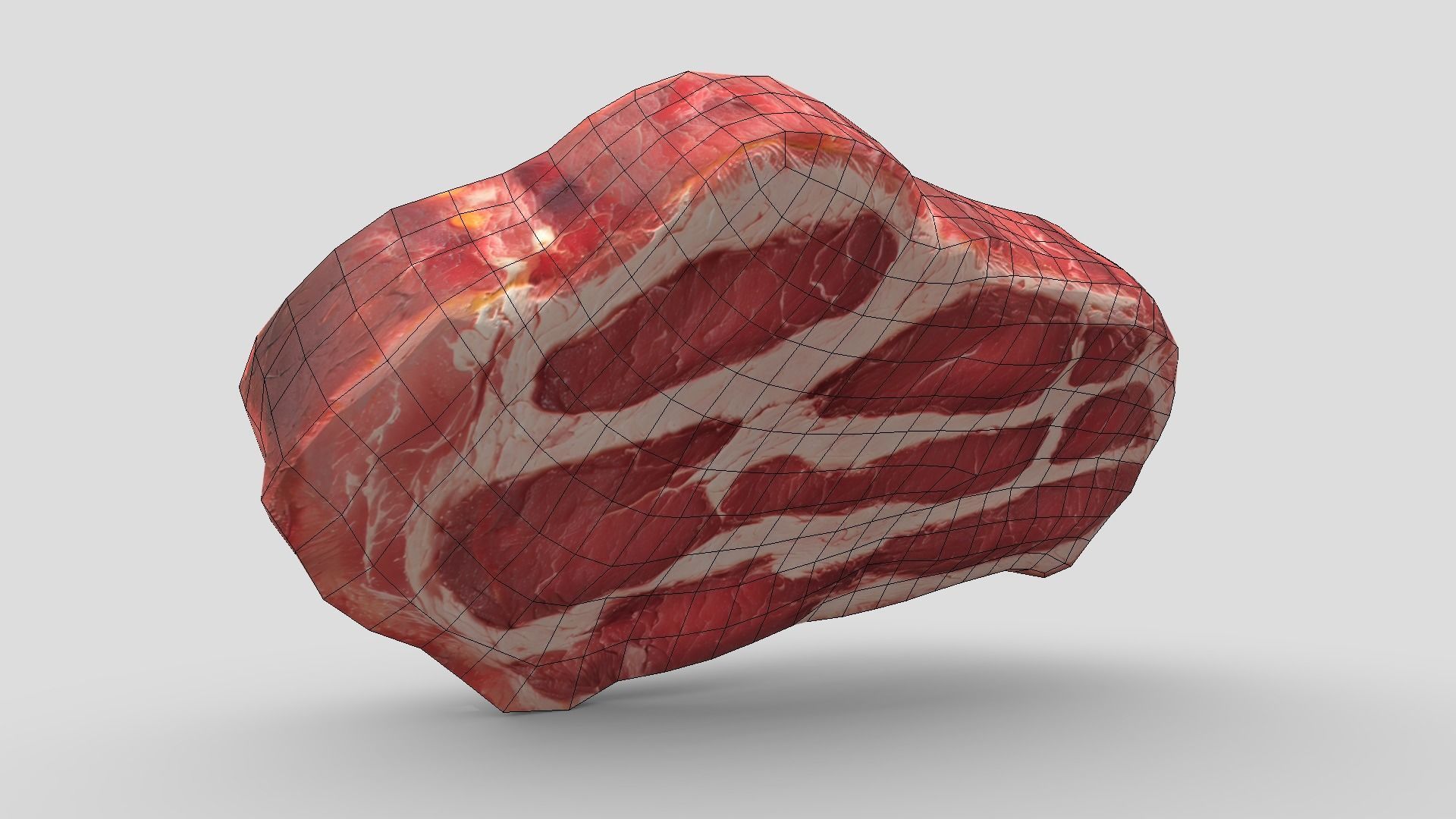 Medium Cooked Steak 3 3D model_8