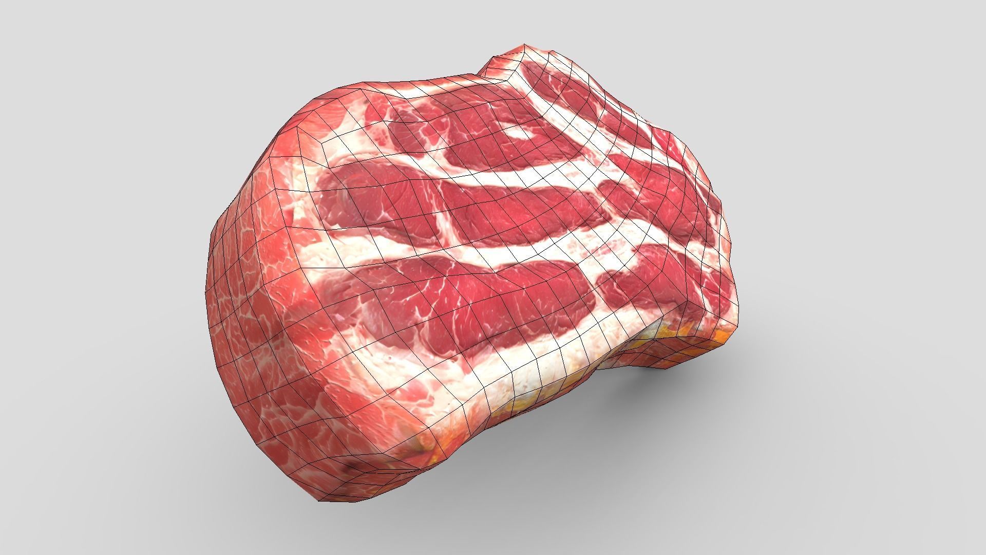 Medium Cooked Steak 3 3D model_10