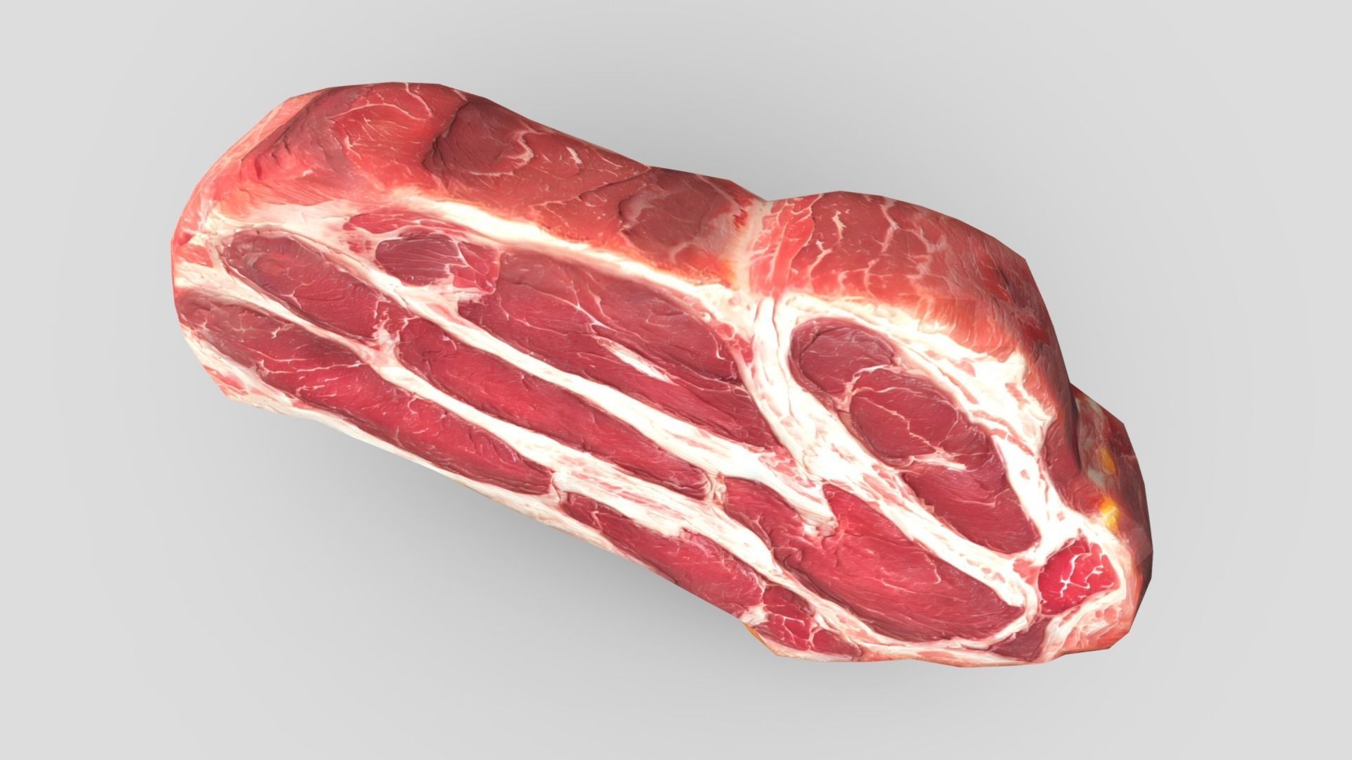 Medium Cooked Steak 3 3D model_3