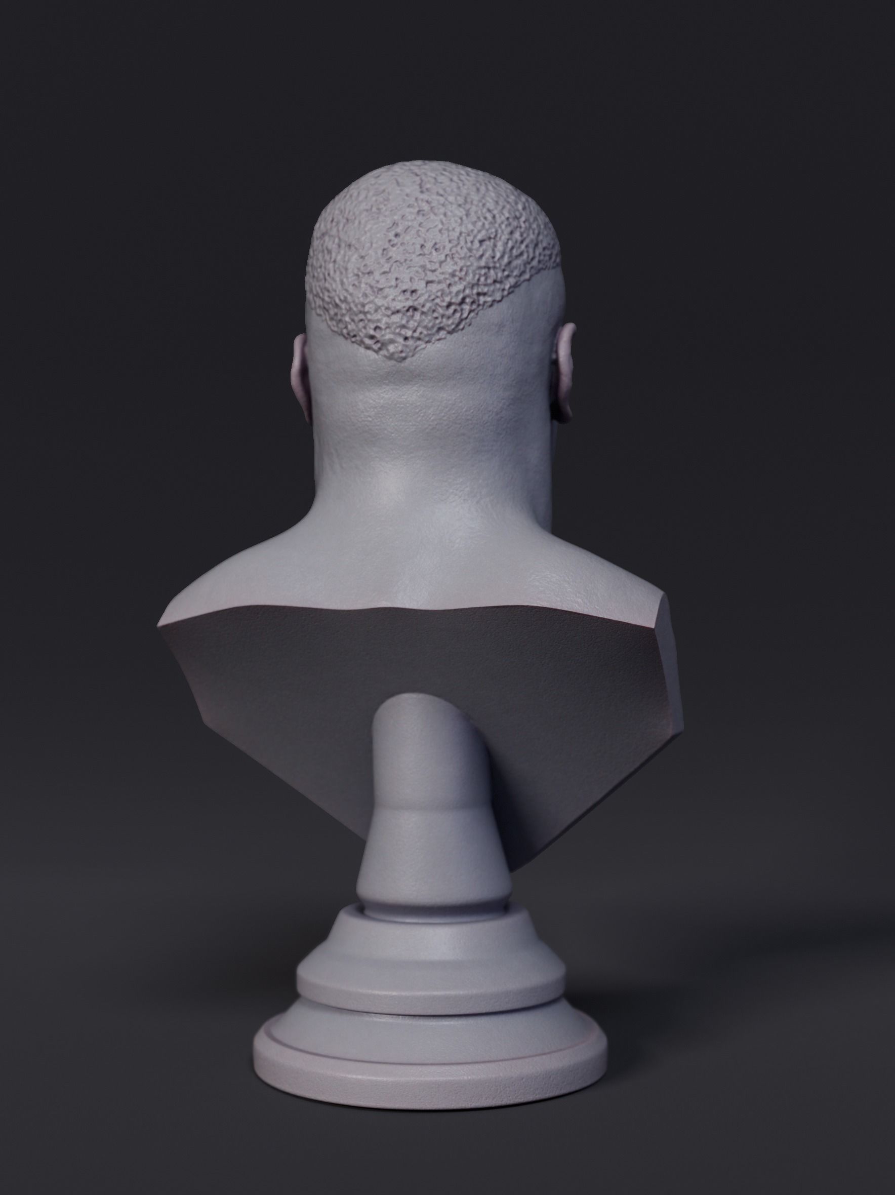 Mike Tyson Bust 3D print model_5