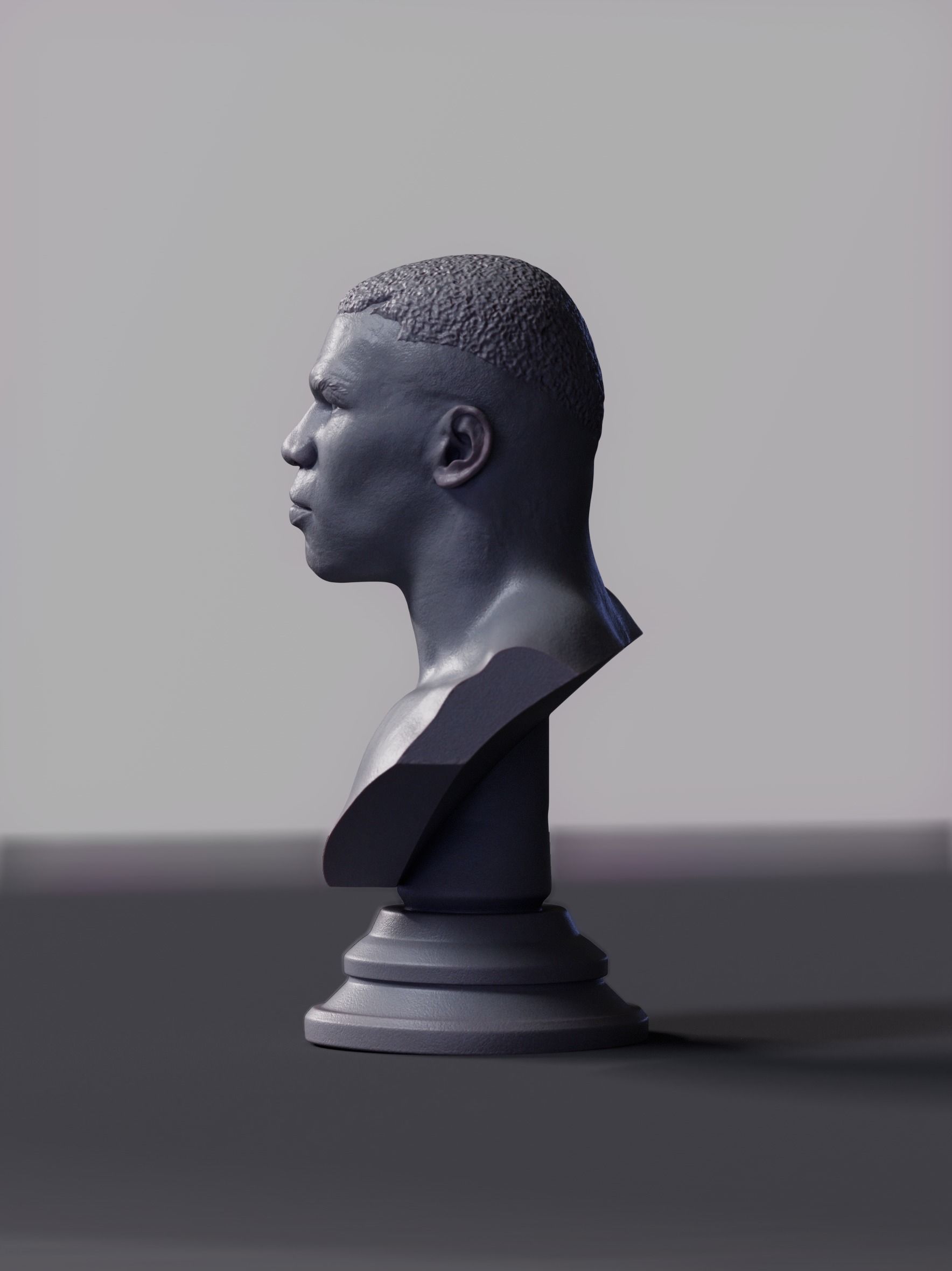 Mike Tyson Bust 3D print model_9