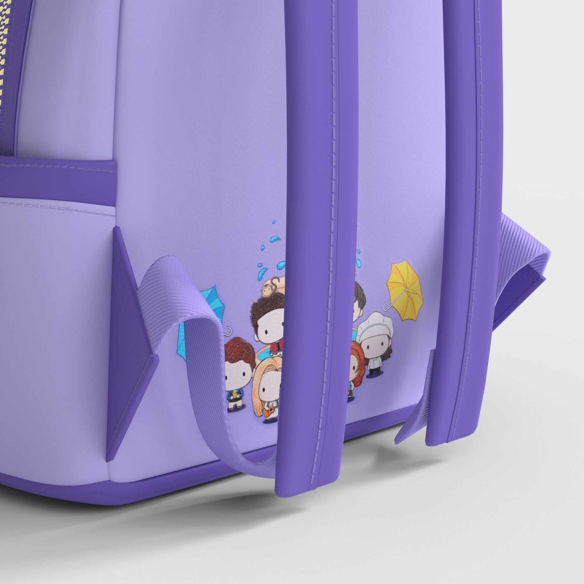 FRIENDS MINI BAKPACK 3D model_6