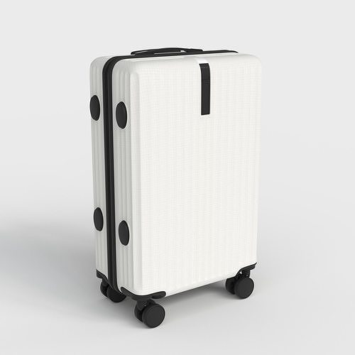 WIDE TROLLEY CABIN SUITCASE 3D model