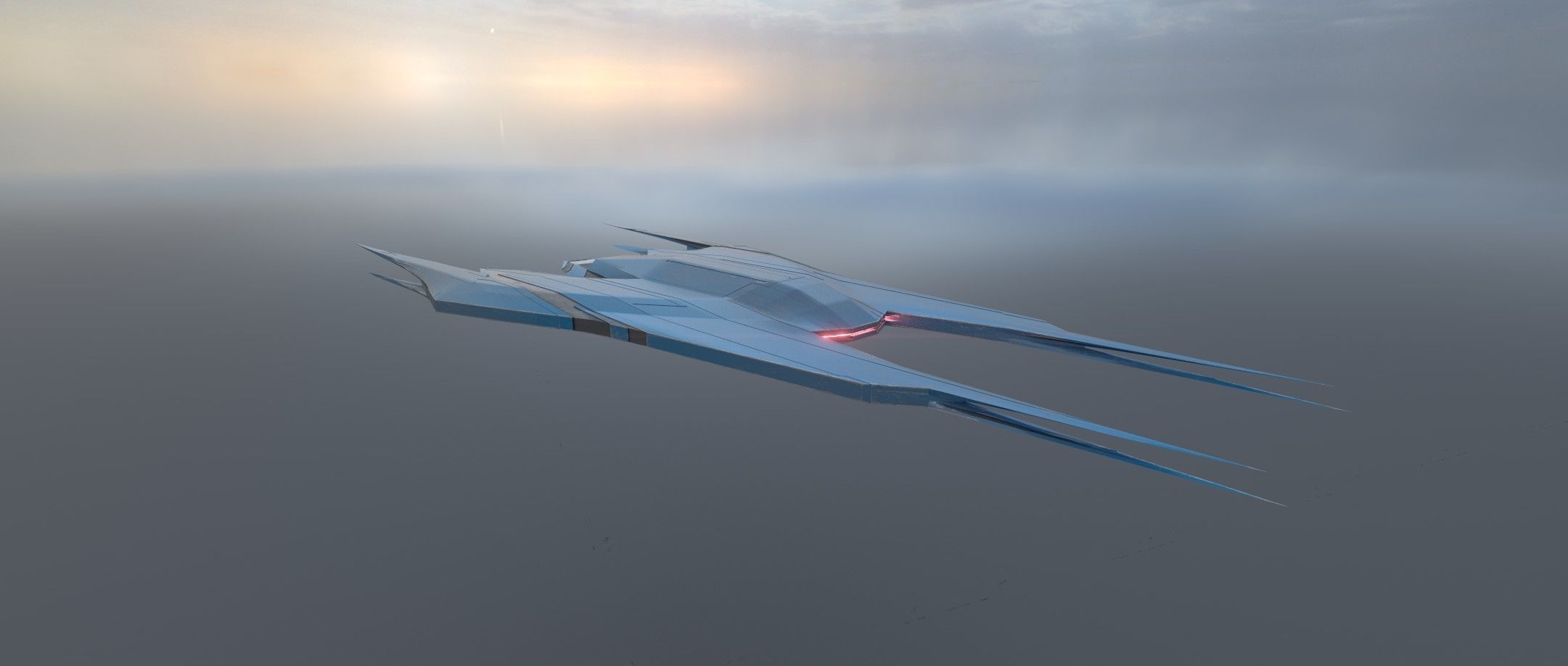 Raider Spaceship 3D model_15