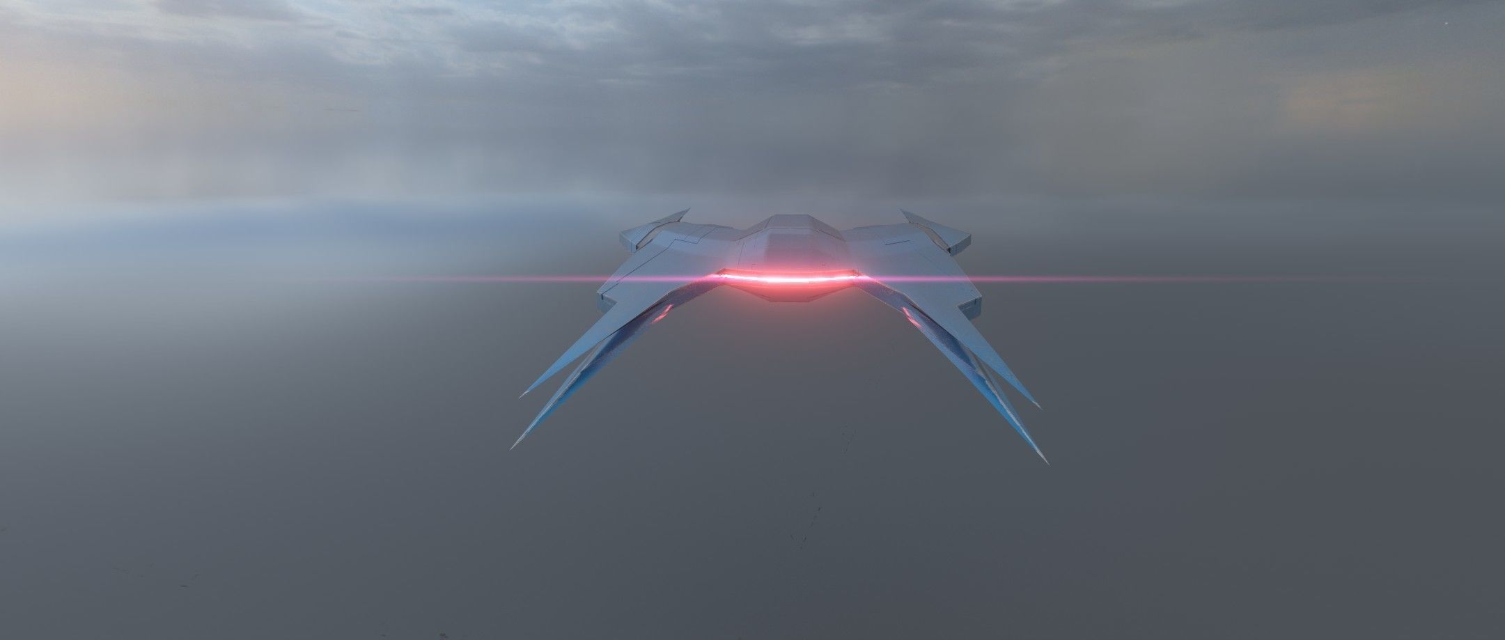 Raider Spaceship 3D model_1