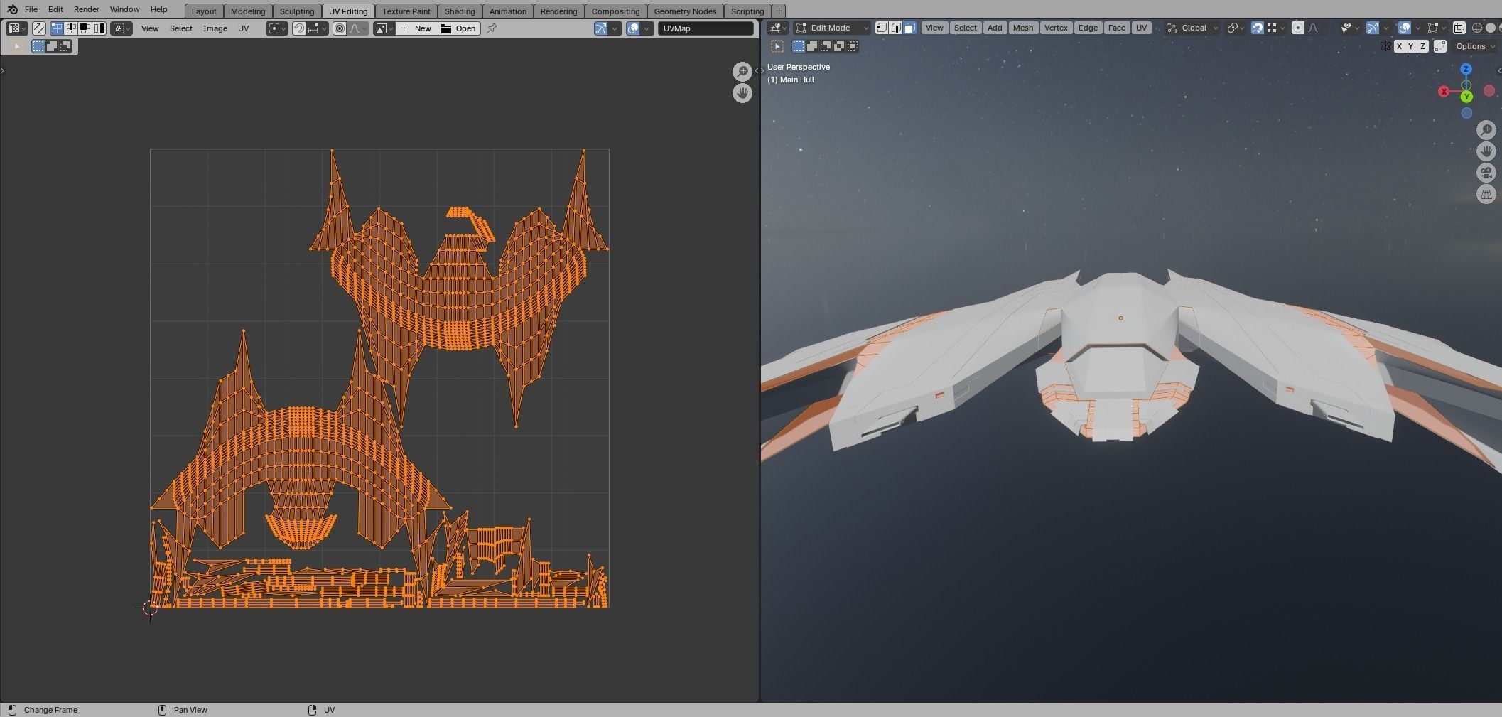 Raider Spaceship 3D model_43