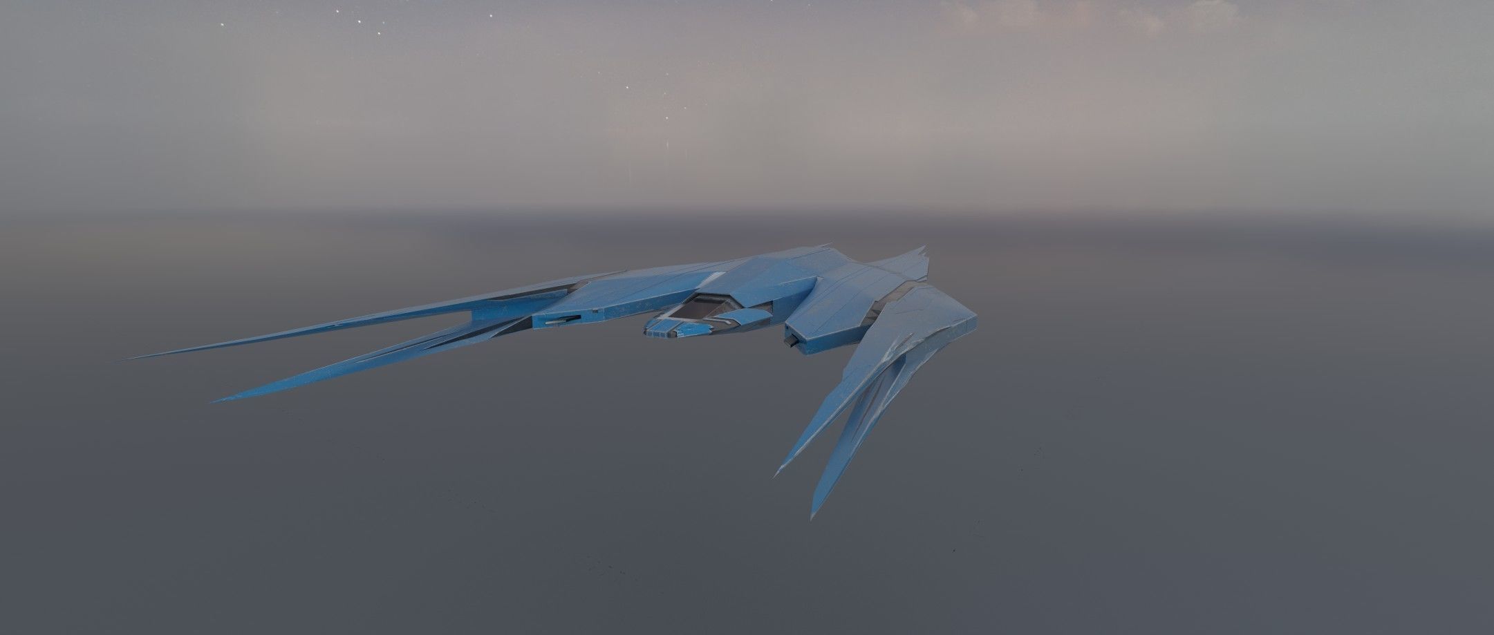 Raider Spaceship 3D model_4