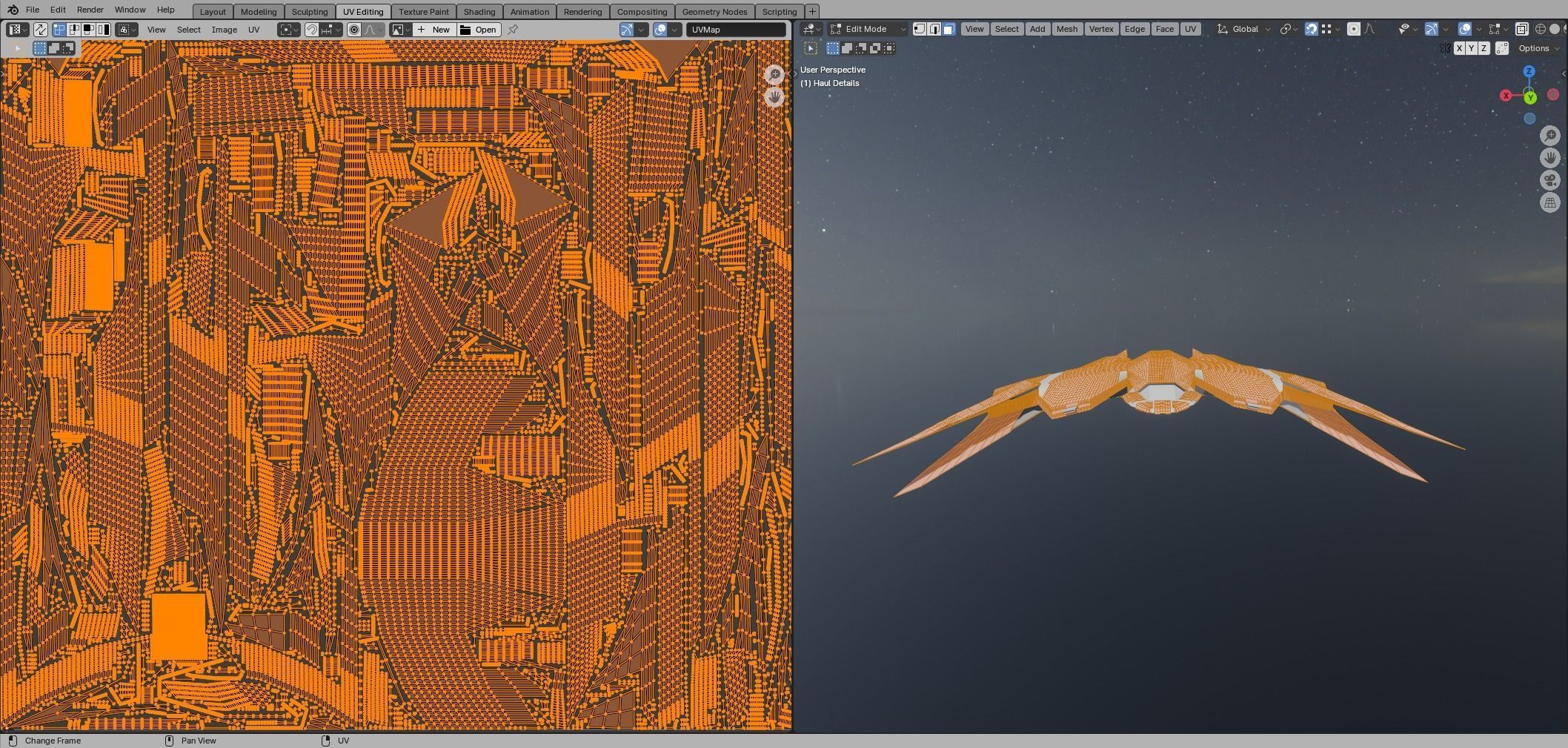 Raider Spaceship 3D model_47