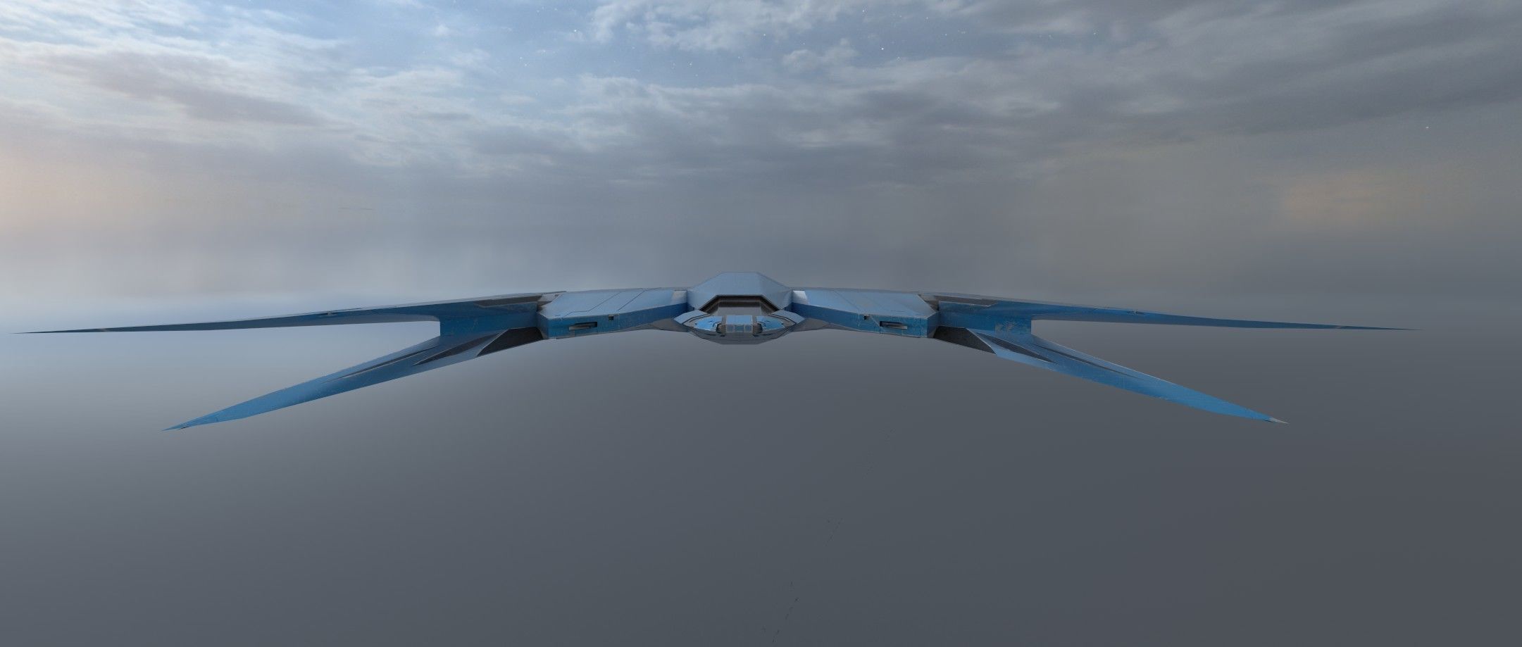 Raider Spaceship 3D model_11