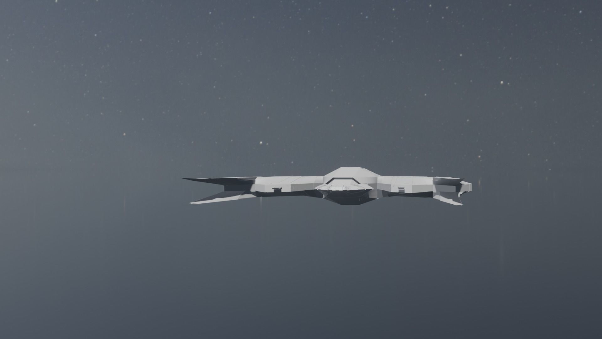 Raider Spaceship 3D model_18