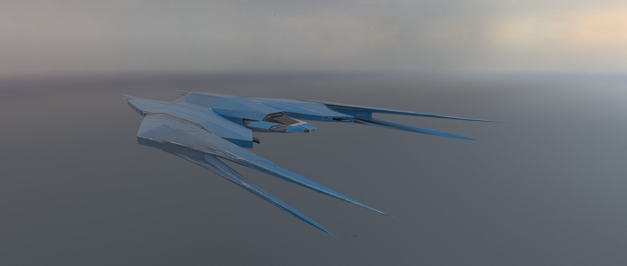 Raider Spaceship 3D model_12