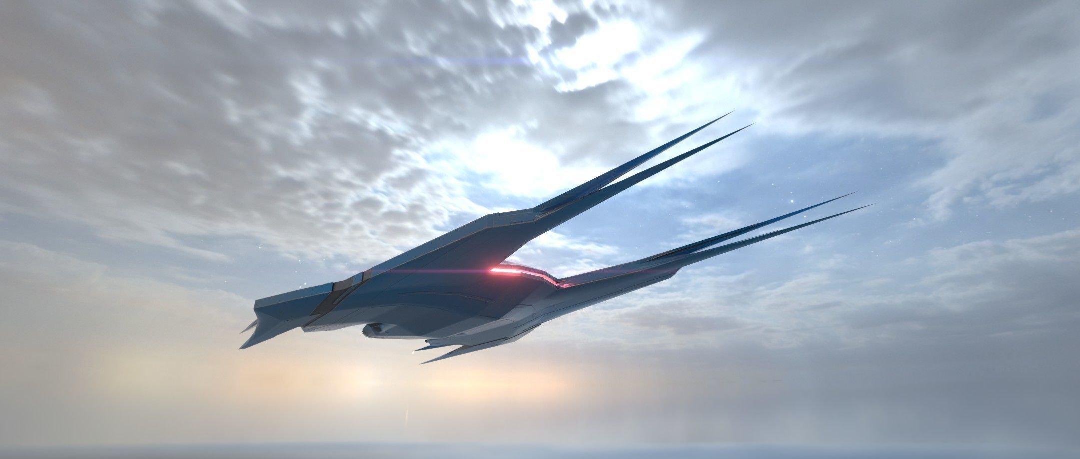 Raider Spaceship 3D model_9