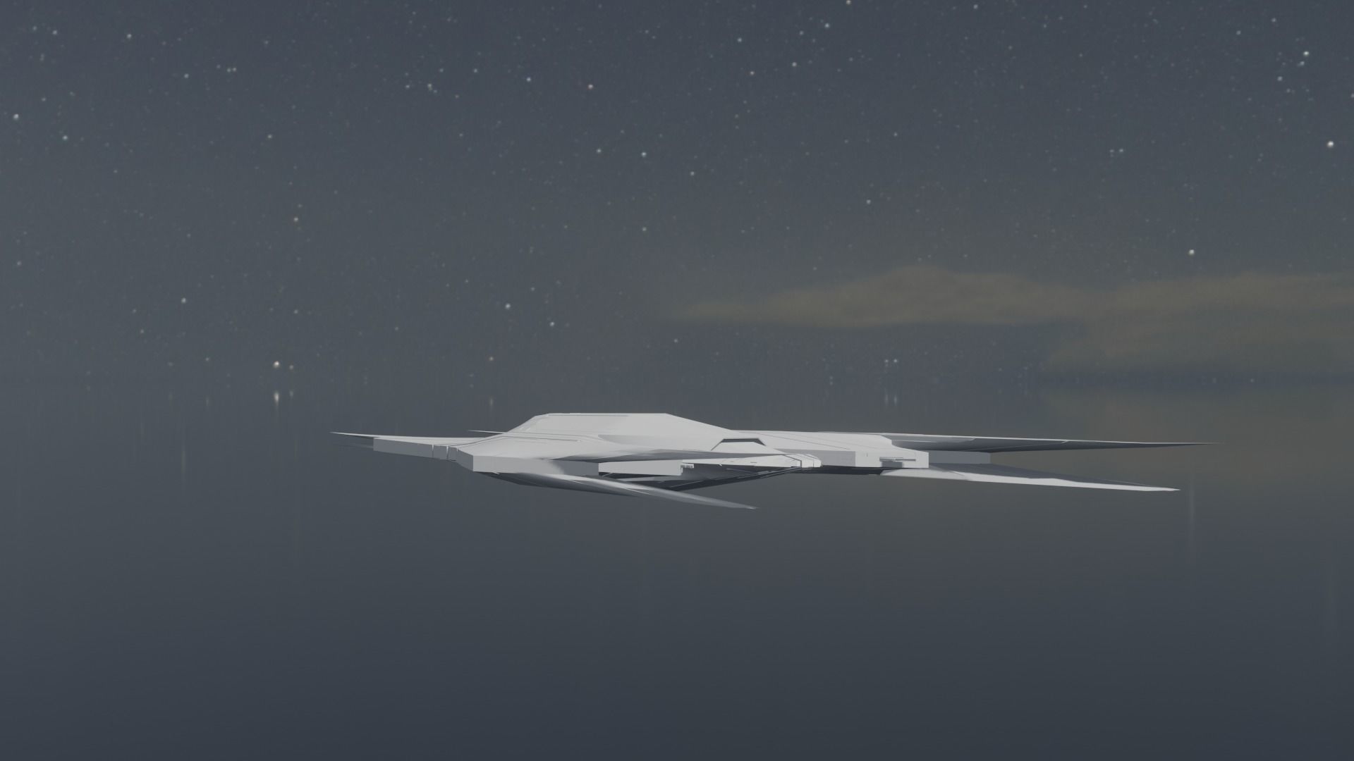 Raider Spaceship 3D model_20