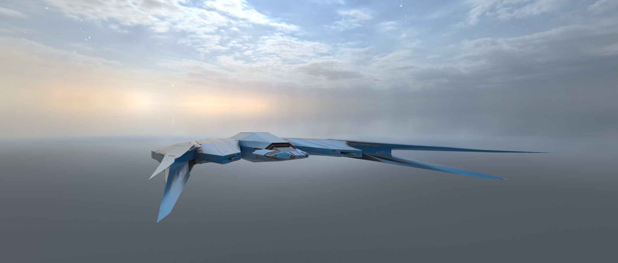 Raider Spaceship 3D model_17