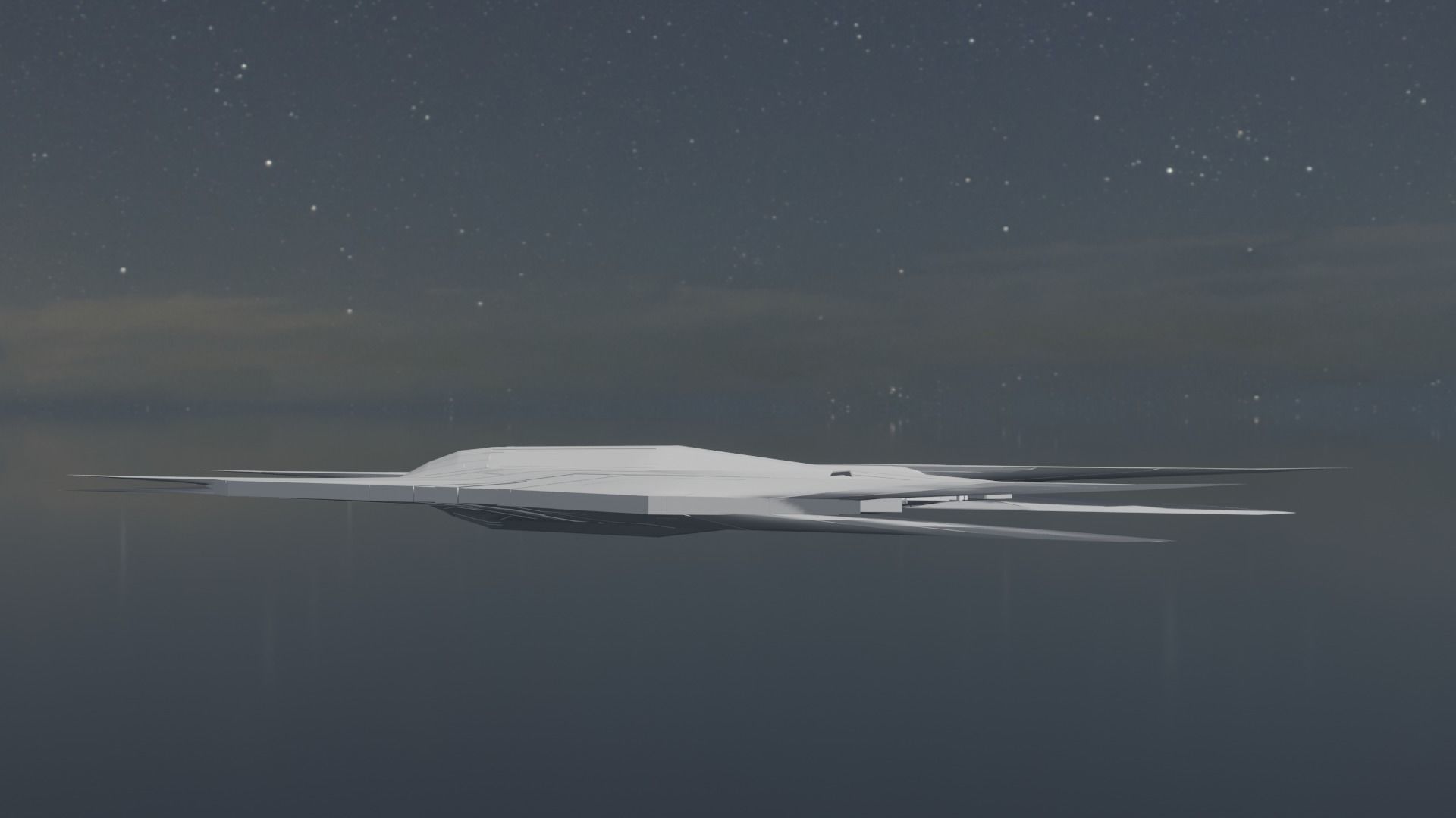 Raider Spaceship 3D model_21