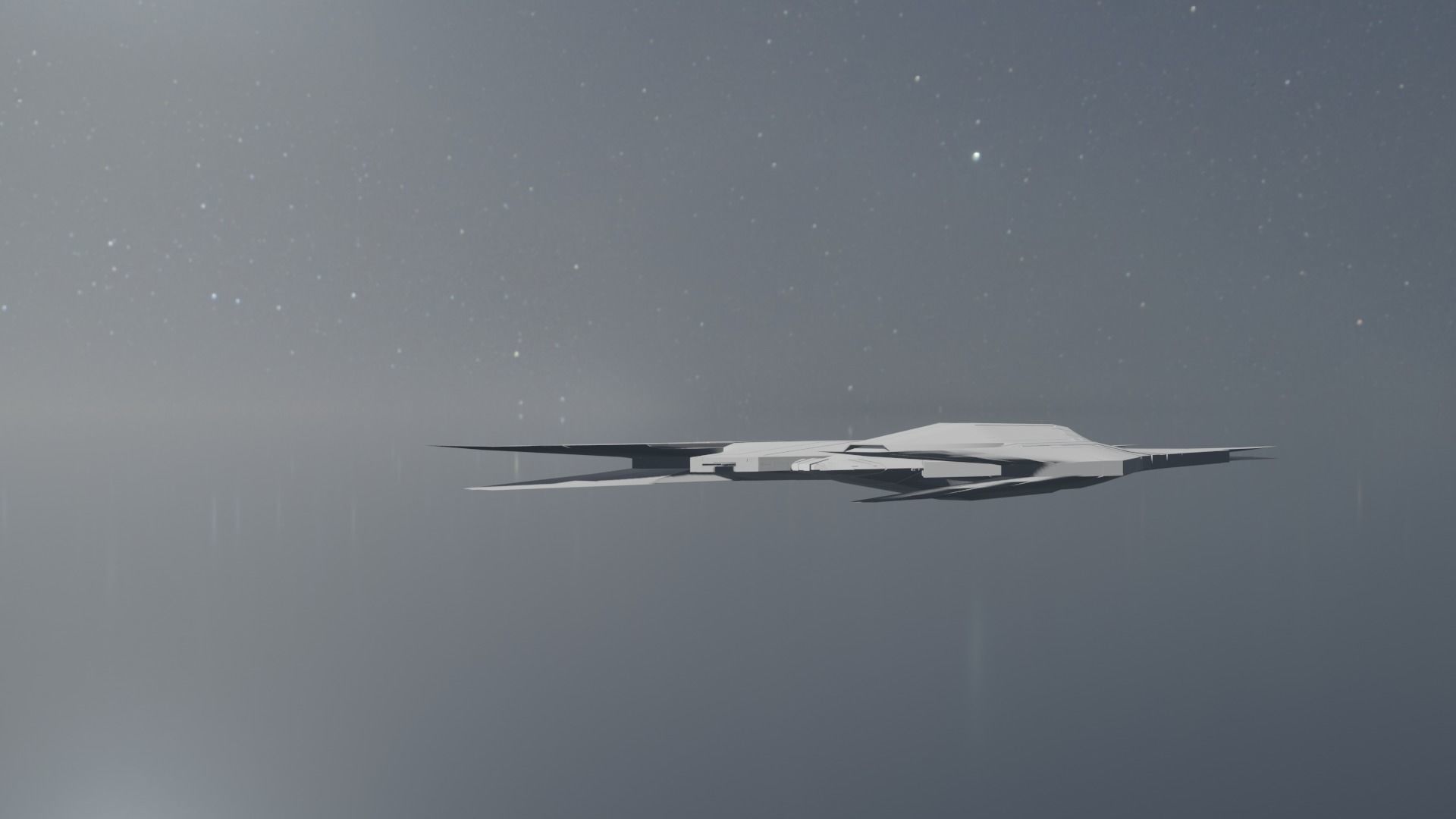 Raider Spaceship 3D model_19