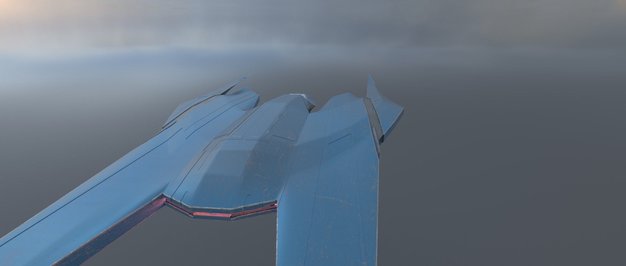 Raider Spaceship 3D model_6