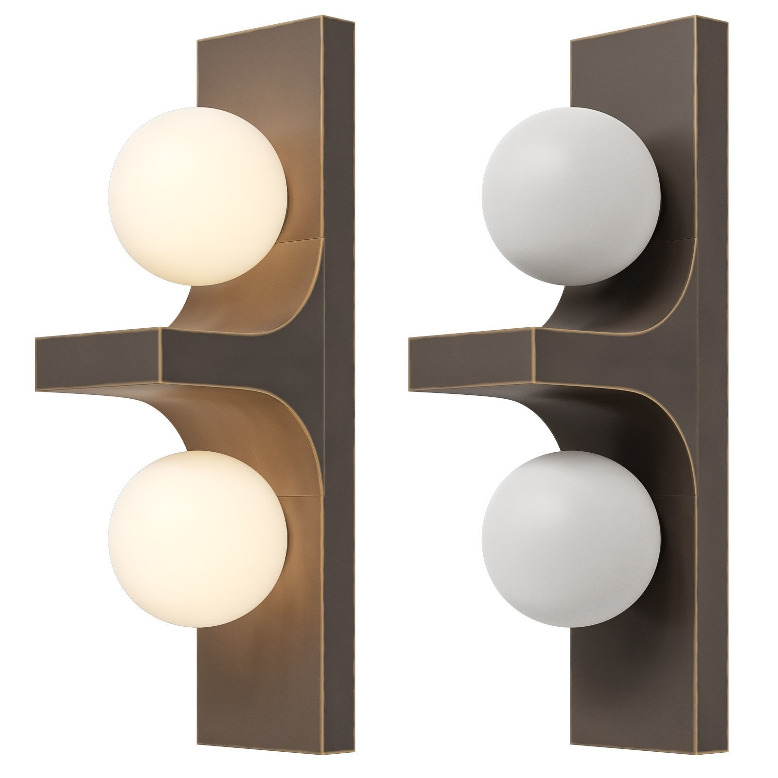Stephane Parmentier Camino sconce 3D model_2