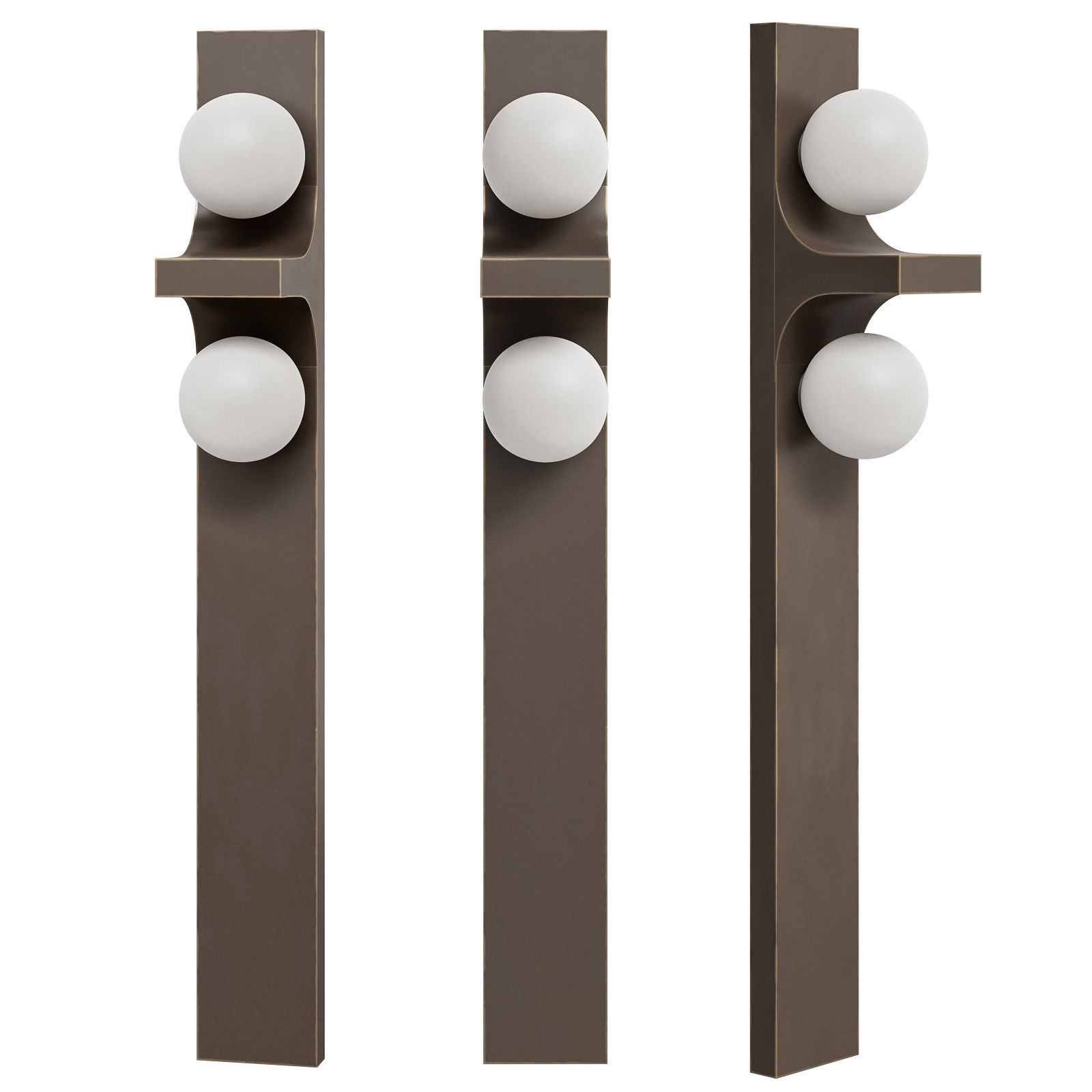 Stephane Parmentier Camino sconce 3D model_4