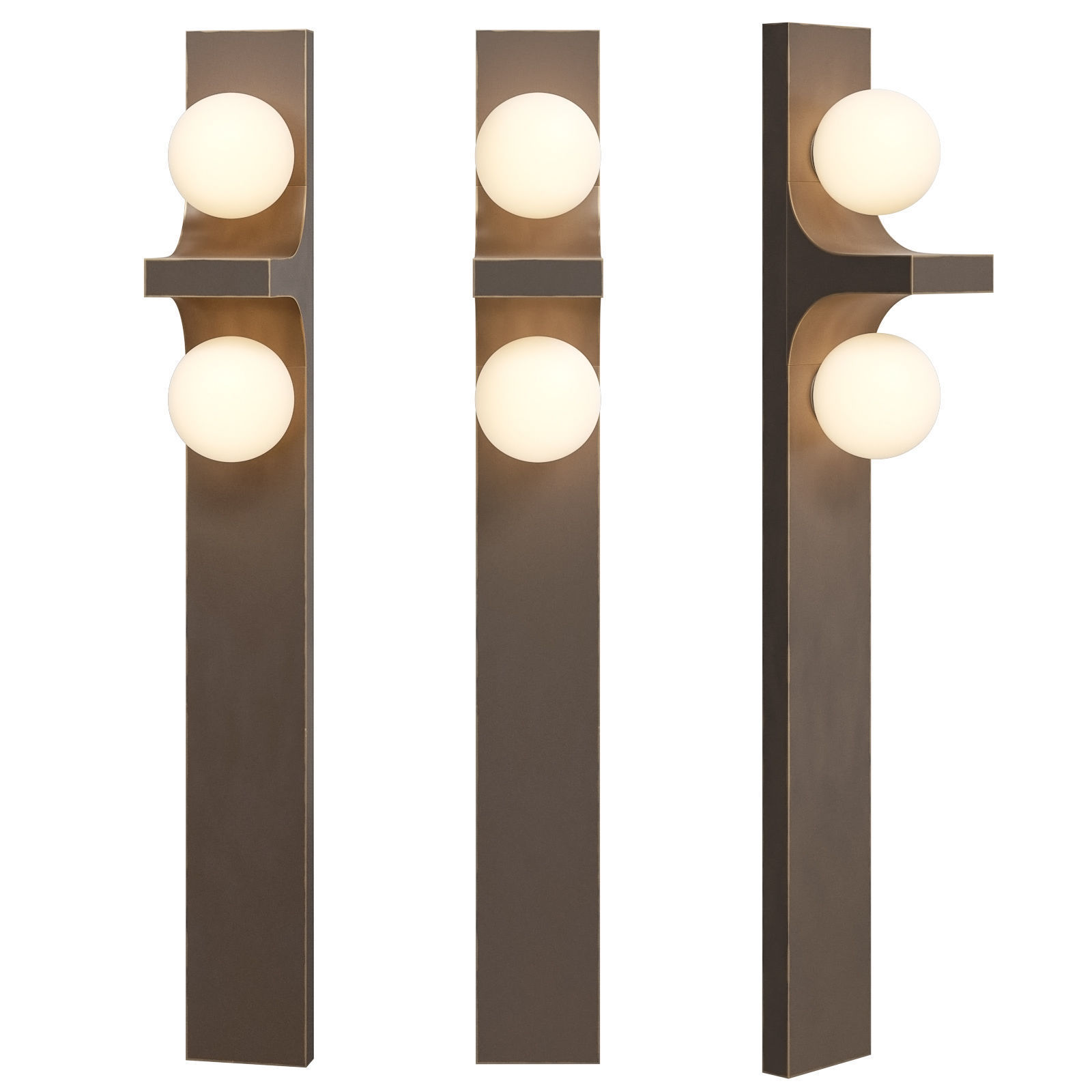 Stephane Parmentier Camino sconce 3D model_5