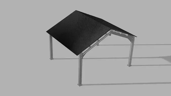 Unique 3D Steel Structure Model - Fusion 360 Design