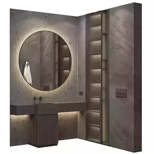 Bathroom furniture RJ Easy Design 03 3D model