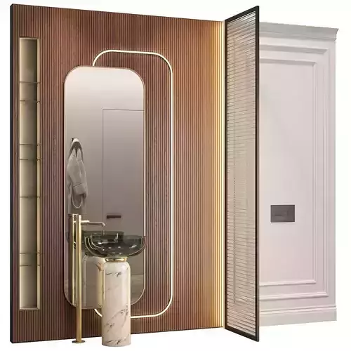 Bathroom furniture RJ Easy Design 04 3D model