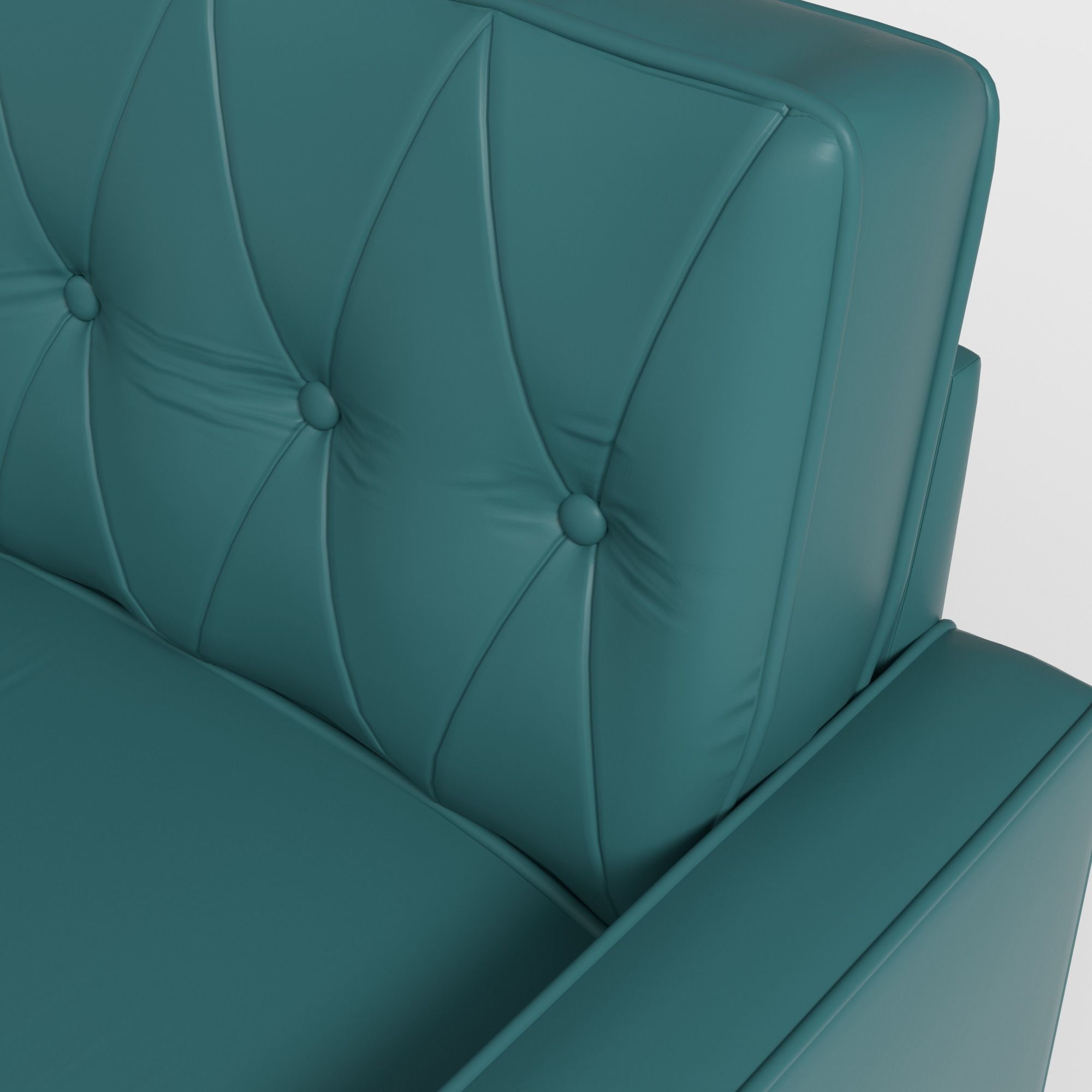TURQUOISE SOFA  3D model_4