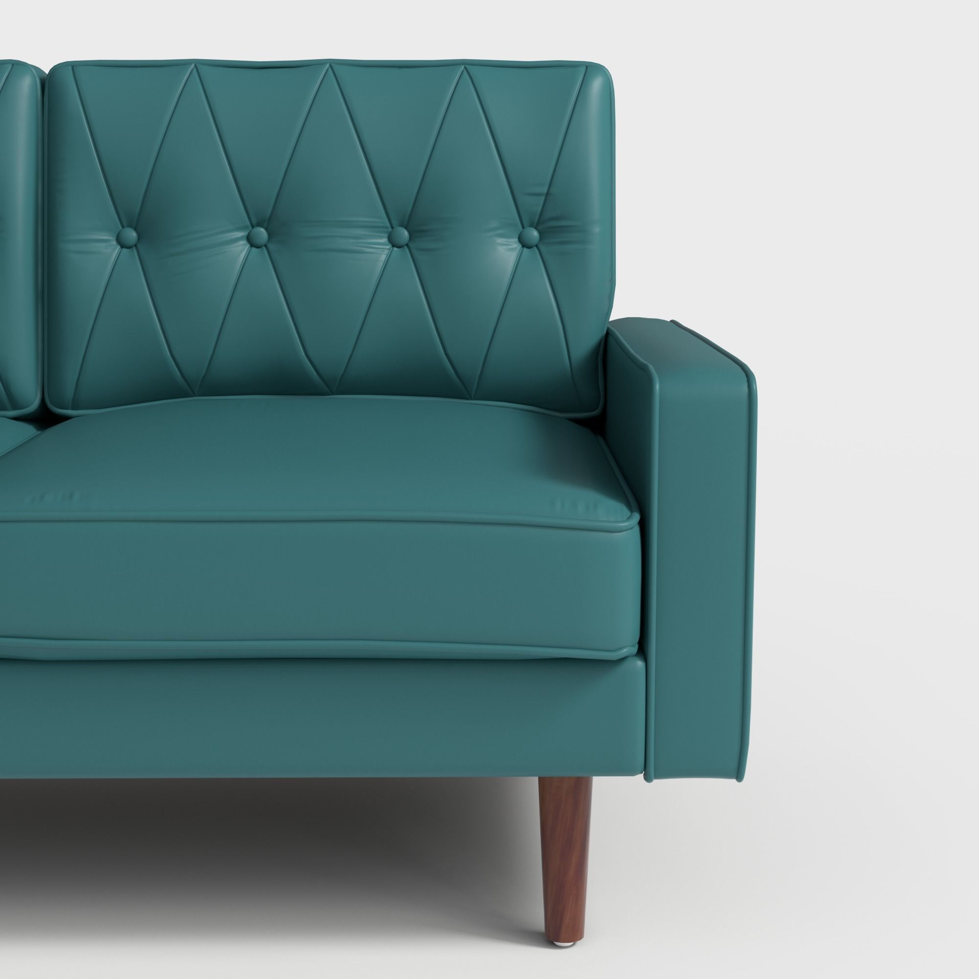 TURQUOISE SOFA  3D model_5