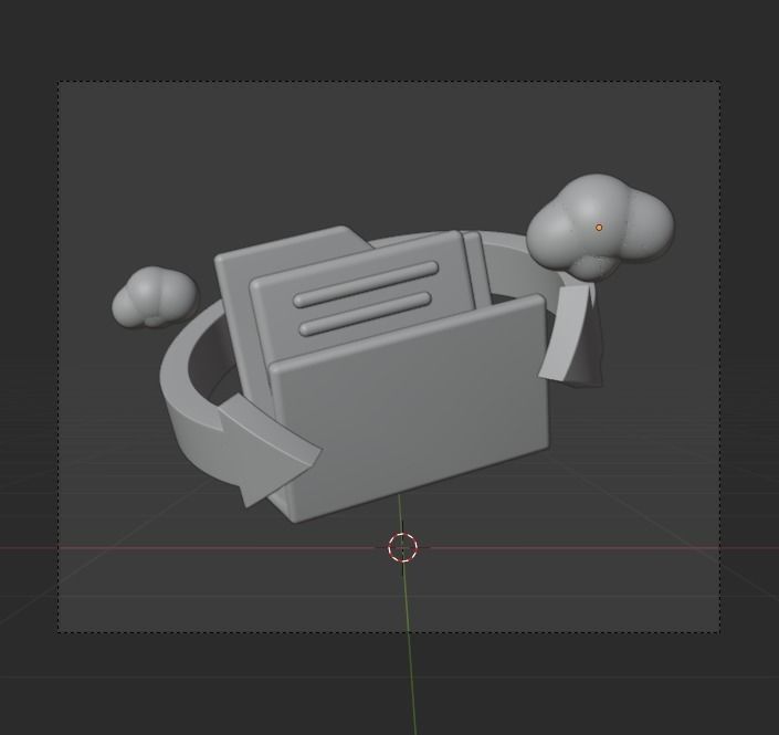 Online Delivery Service 3d Illustration Icon Pack 3D model_18