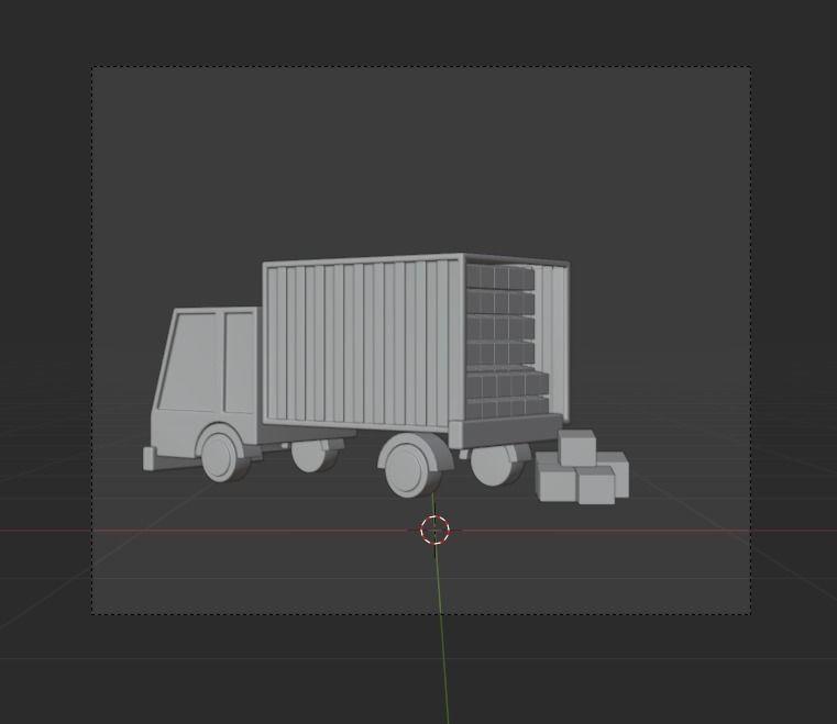 Online Delivery Service 3d Illustration Icon Pack 3D model_12