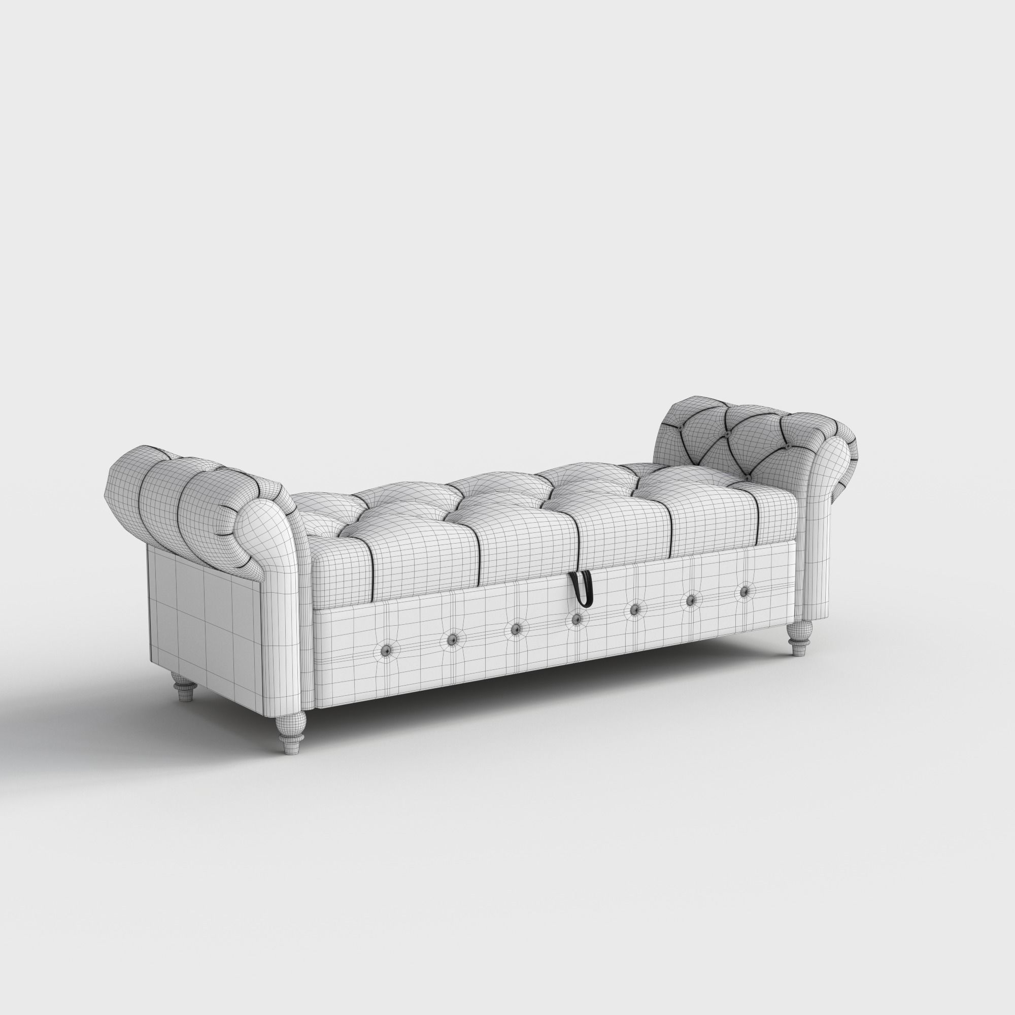 CARADEL SKYLER  SETTEE SOFA 3D model_5