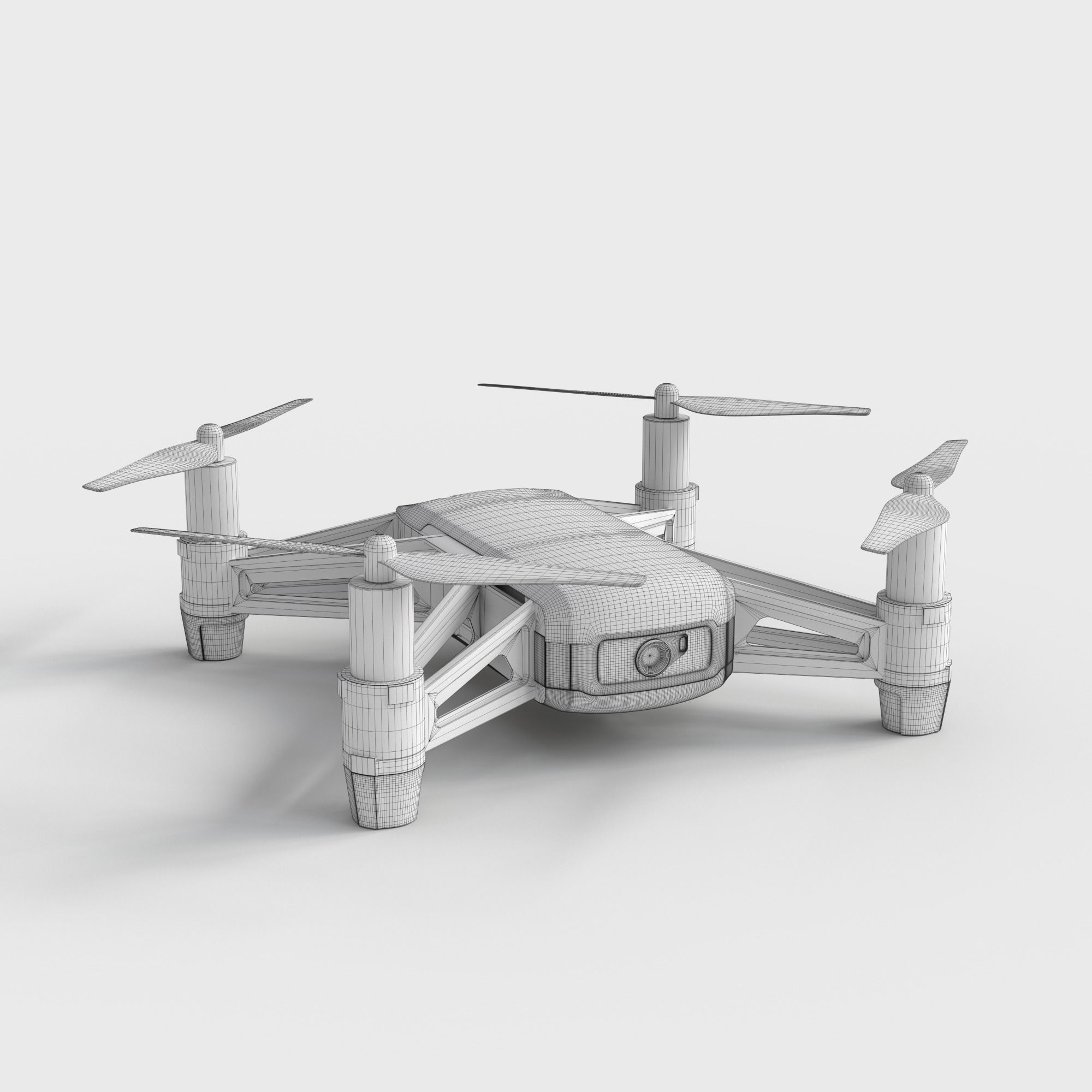 DJI TELLO DRONE 3D model_4