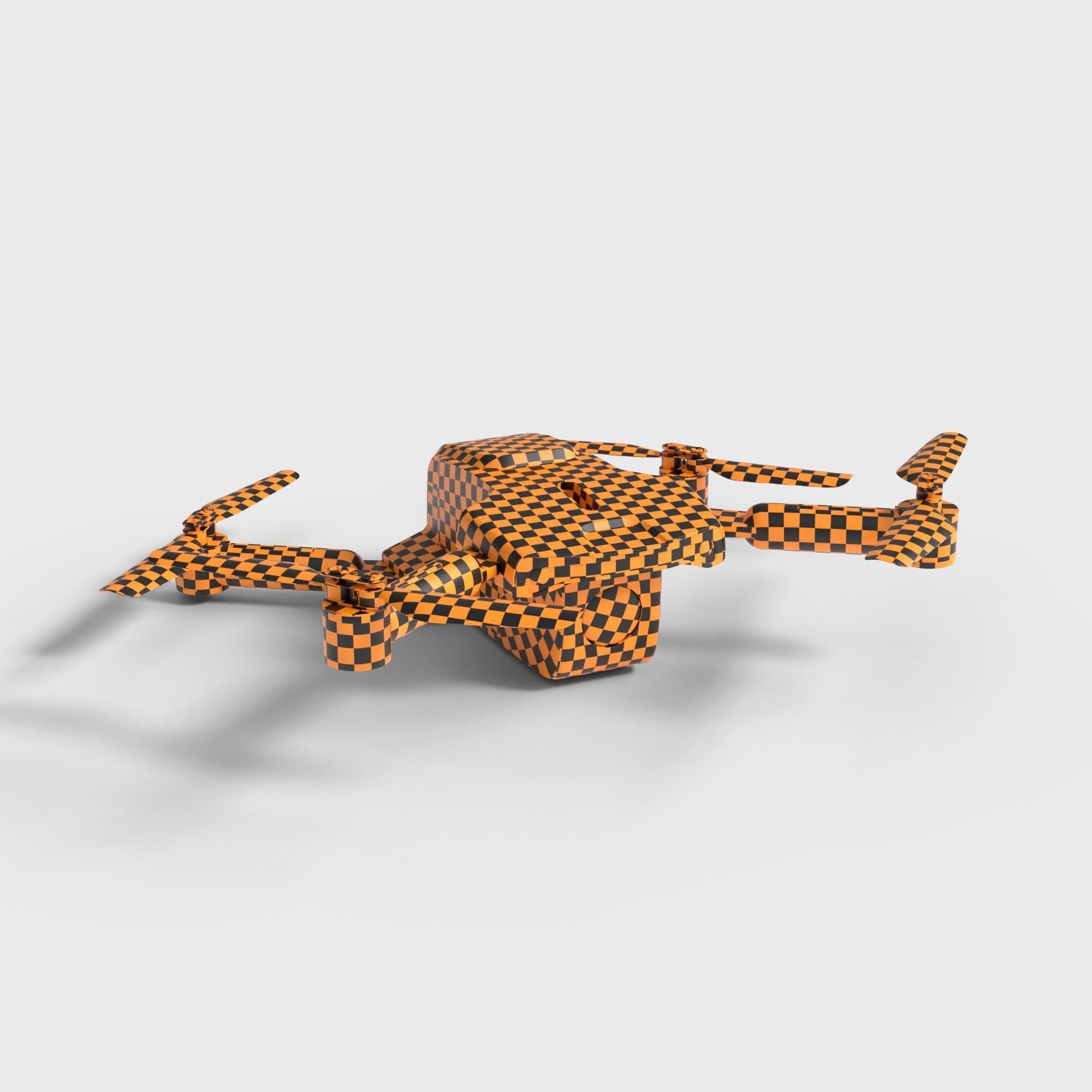 SYMA REMOTE CONTROL DRONE 3D model_5