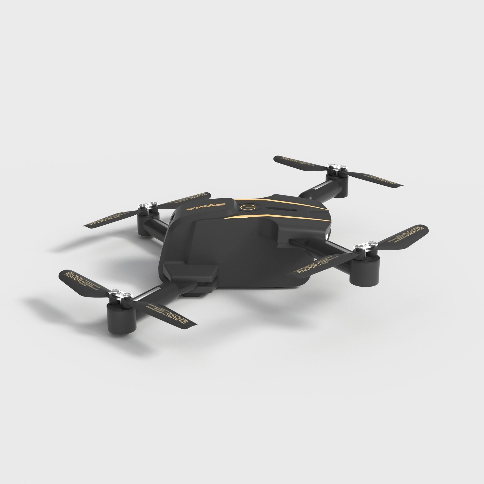 SYMA REMOTE CONTROL DRONE 3D model_2